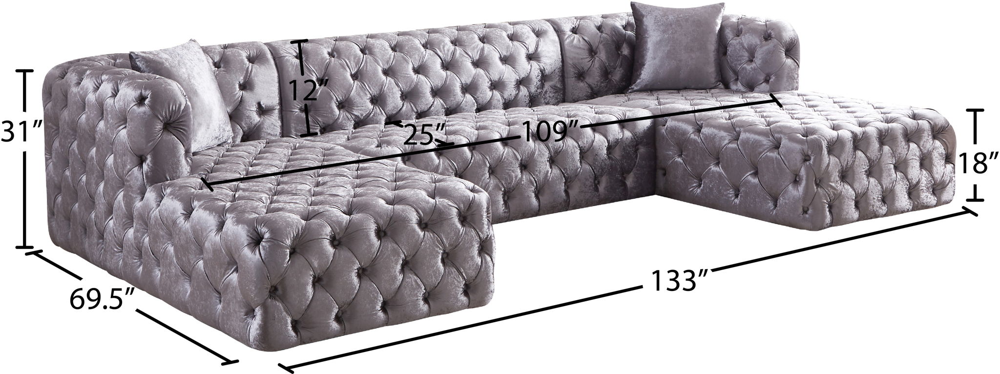 Coco - Sectional - Urban Living Furniture (Los Angeles, CA)