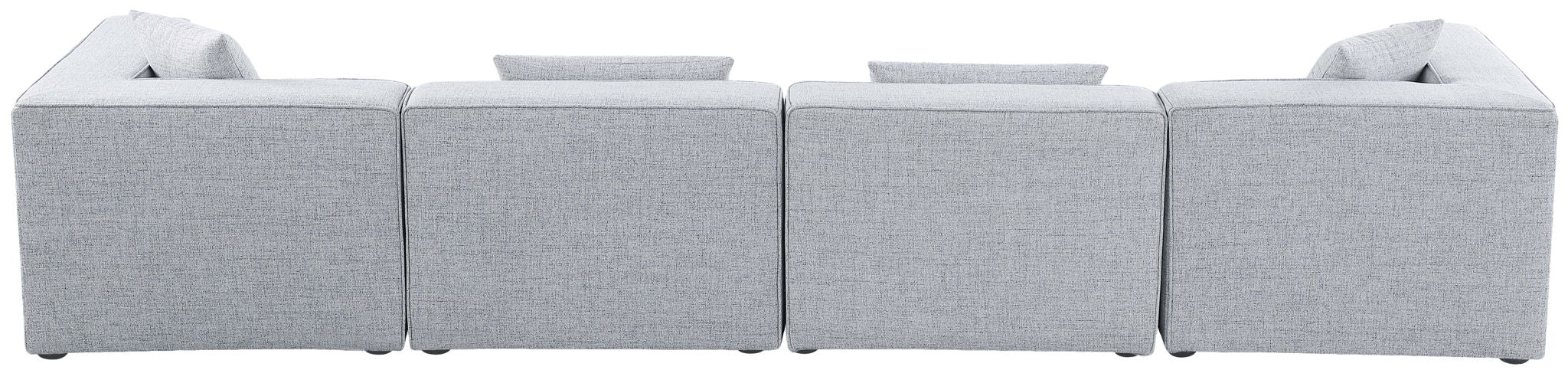 Cube - Linen Modular 4 Seat Sofa - Urban Living Furniture (Los Angeles, CA)