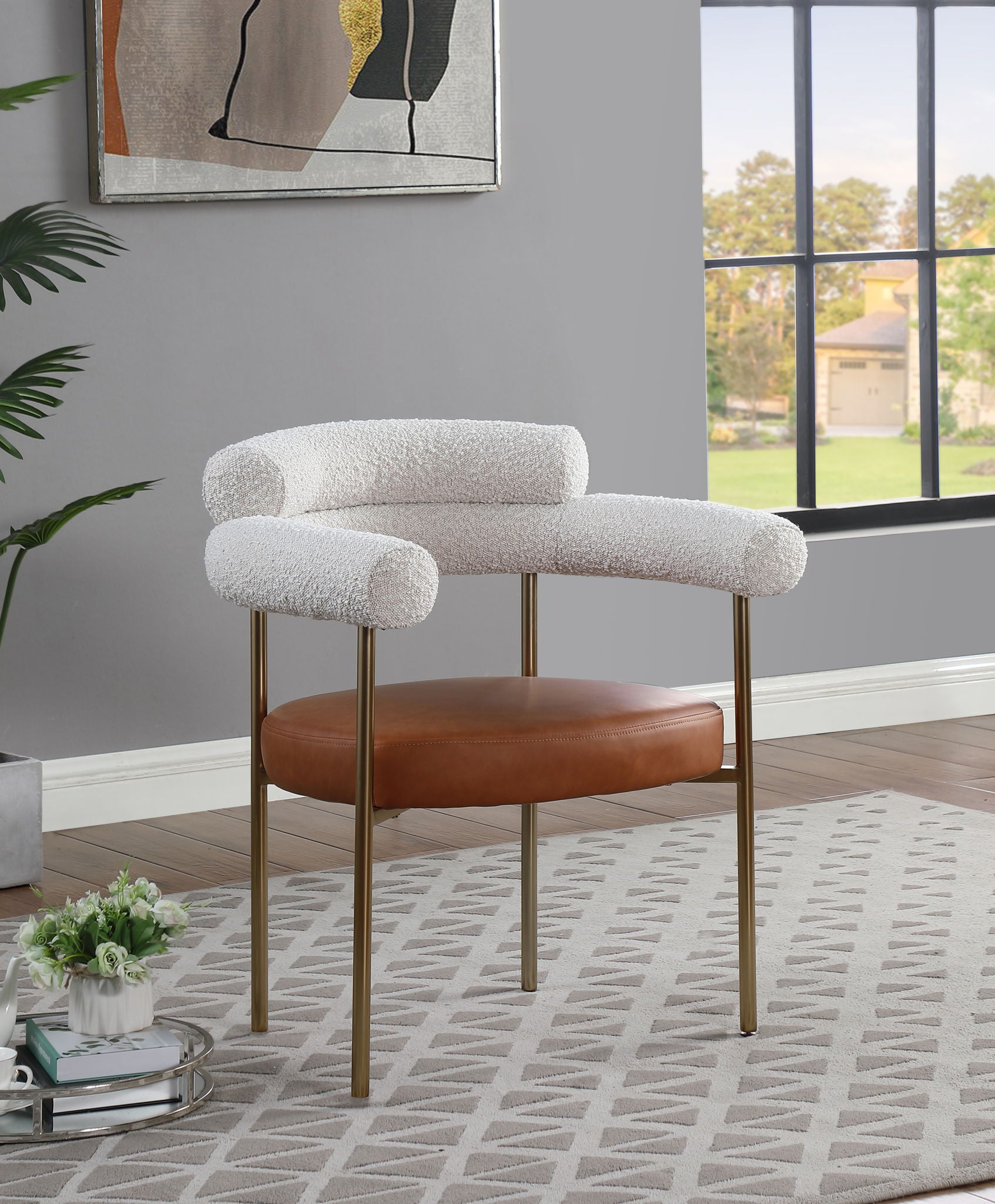 Blake - Dining Chair With Bronze Legs (Set of 2) - Urban Living Furniture (Los Angeles, CA)