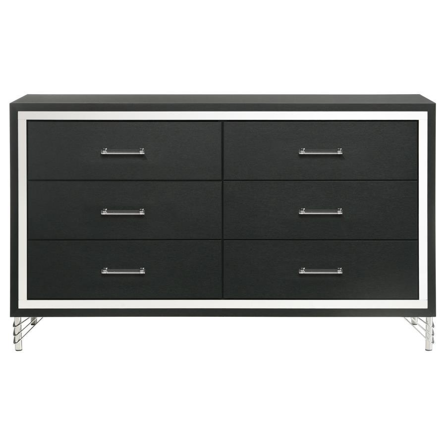 Lucia - 6-Drawer Dresser - Urban Living Furniture (Los Angeles, CA)