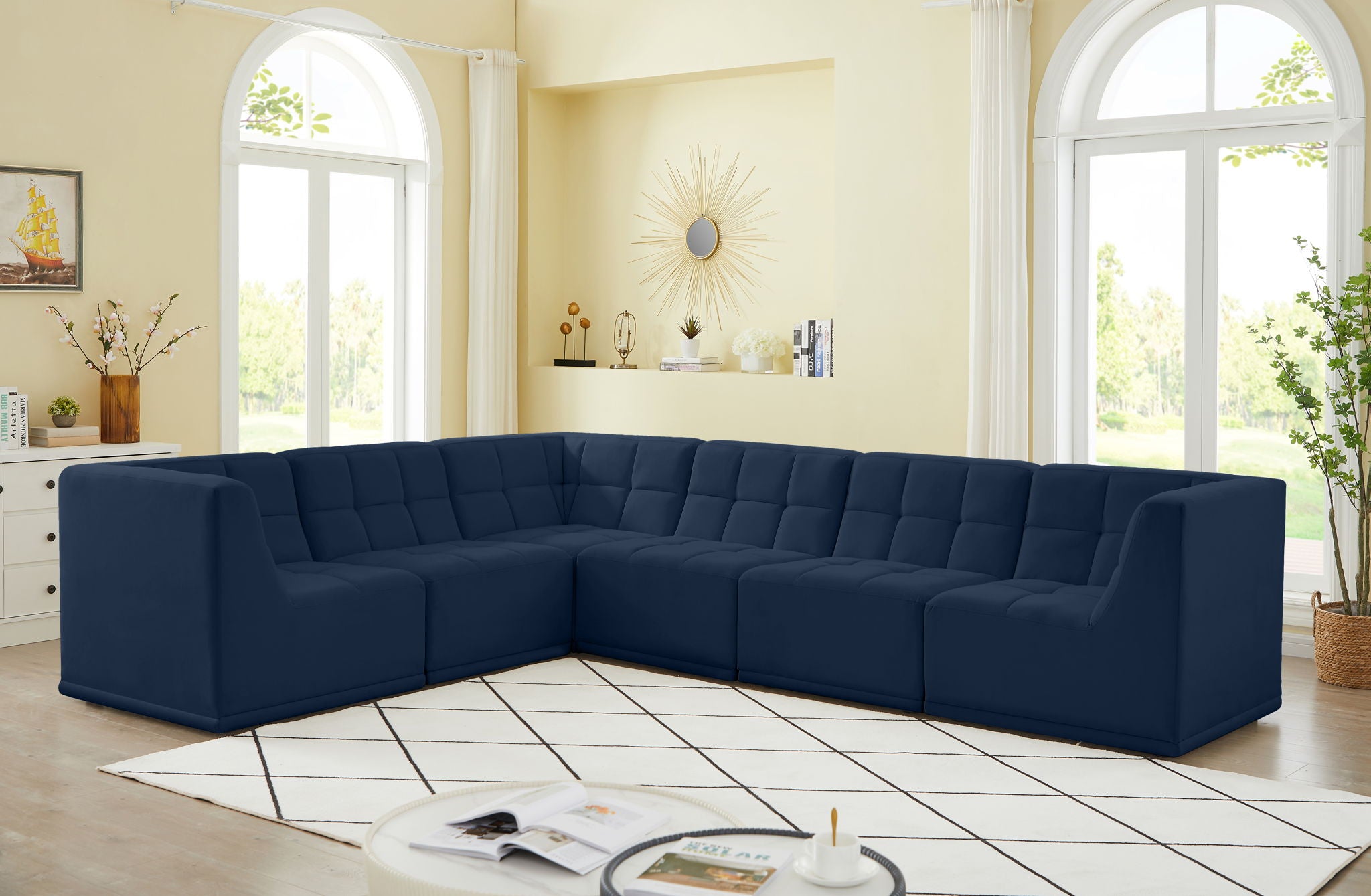 Relax - 6 Piece Modular Sectional - Urban Living Furniture (Los Angeles, CA)