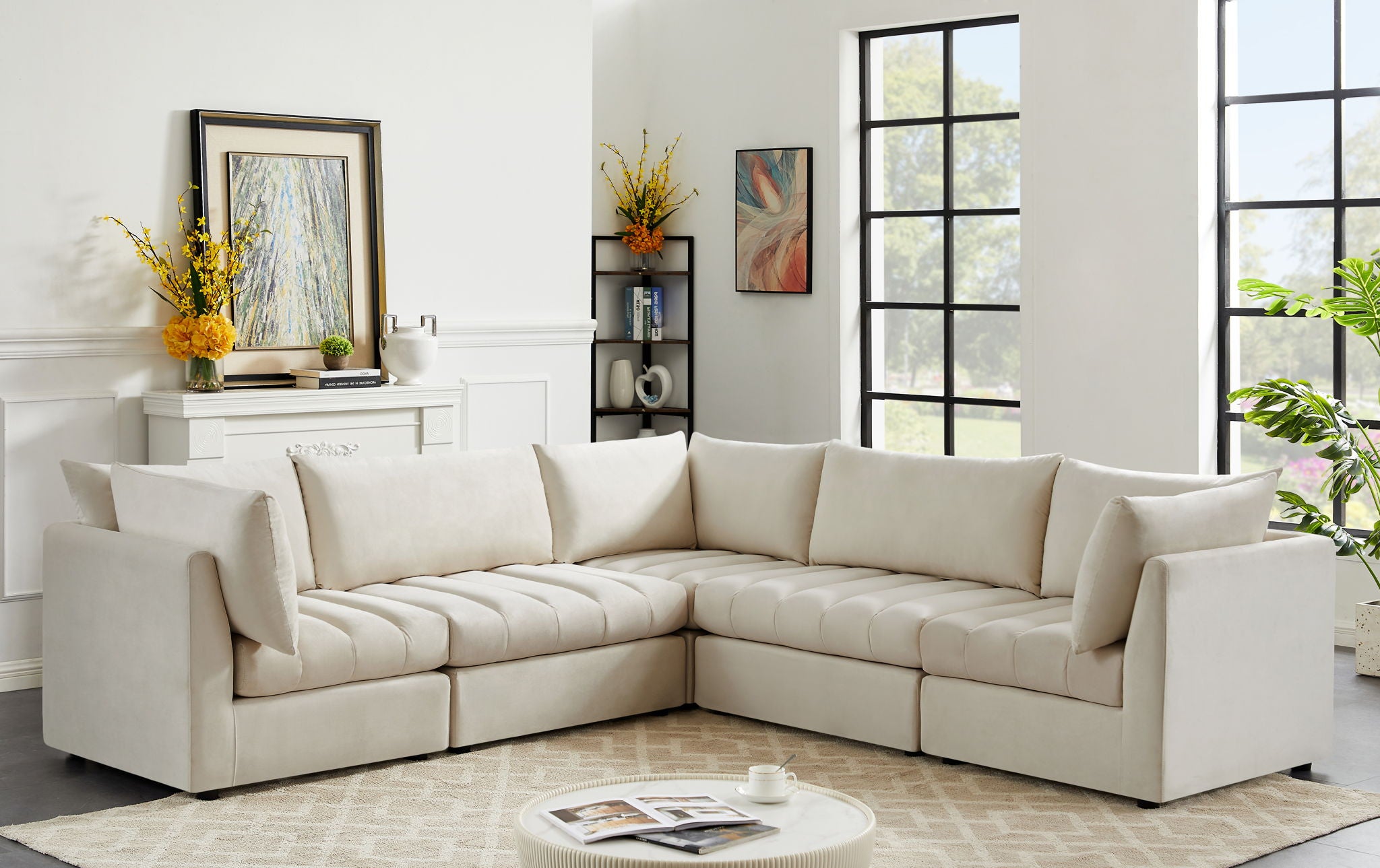 Jacob - Modular Corner Sectional 5 Piece - Urban Living Furniture (Los Angeles, CA)
