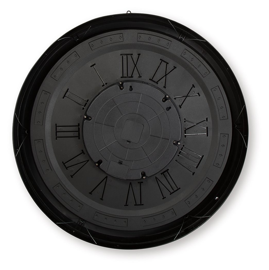Dairton - Black / Gold Finish - Wall Clock - Urban Living Furniture (Los Angeles, CA)