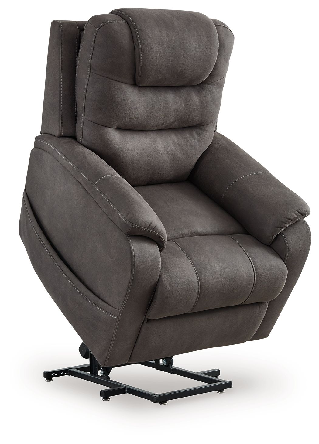Snowfield - Gunmetal - Power Lift Recliner - Urban Living Furniture (Los Angeles, CA)