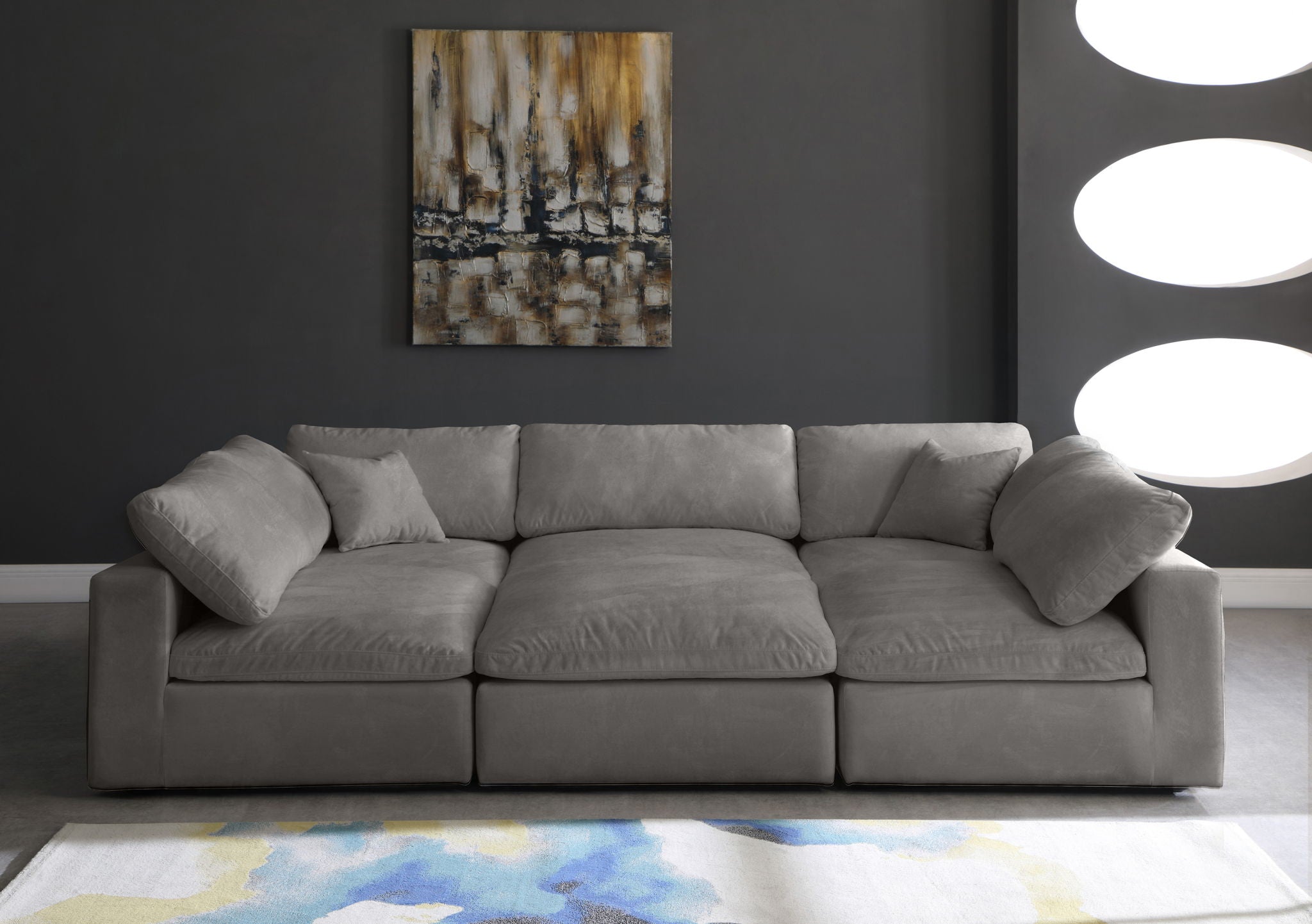Cozy - 6 Piece Modular Sectional - Urban Living Furniture (Los Angeles, CA)