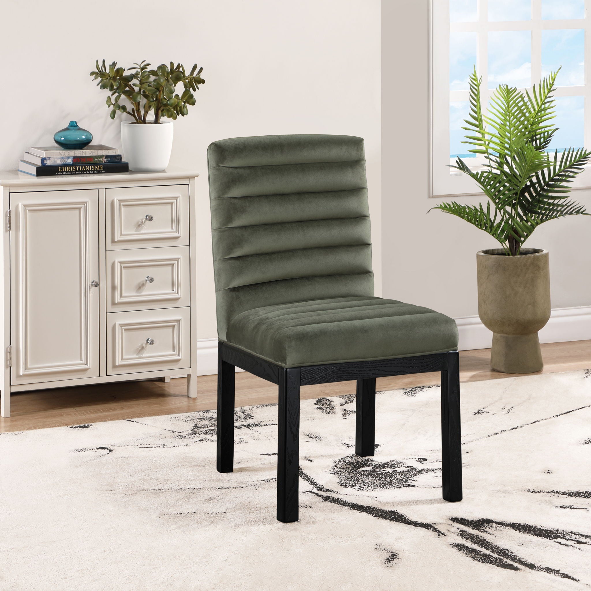 Evelyn - Dining Chair With Black Legs - Urban Living Furniture (Los Angeles, CA)