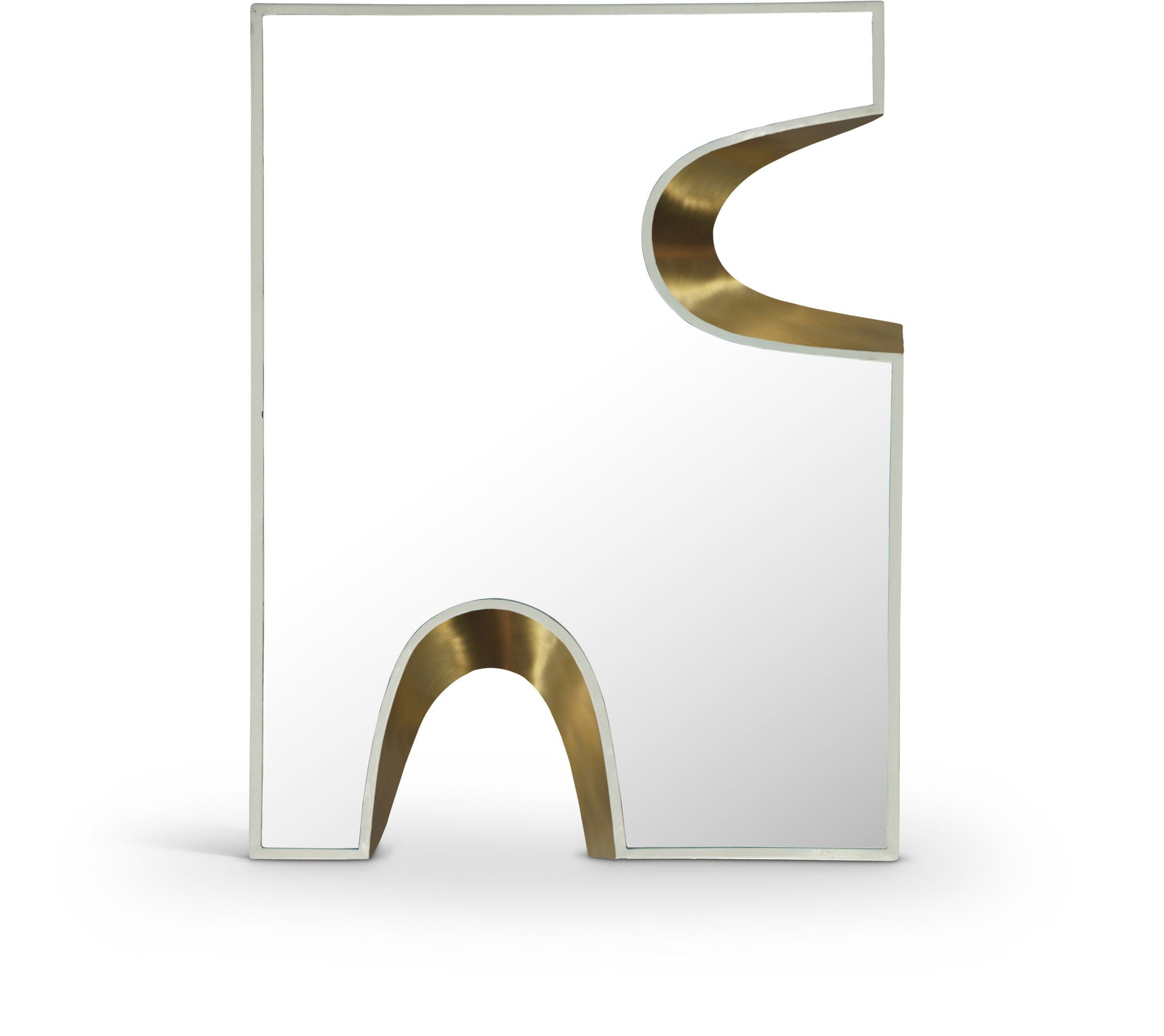 Soleil - Mirror With Gold Accent - Urban Living Furniture (Los Angeles, CA)