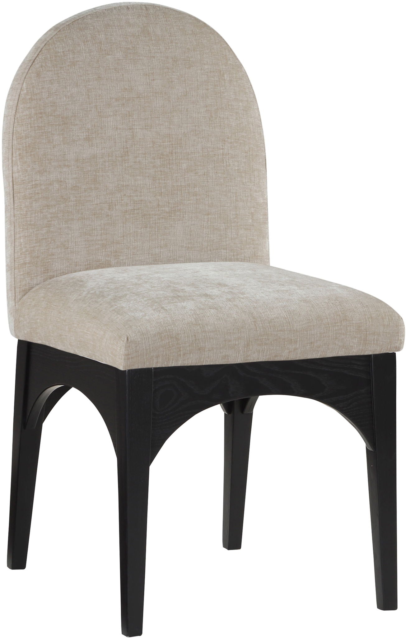 Waldorf - Chenille Dining Side Chair With Black Legs - Urban Living Furniture (Los Angeles, CA)