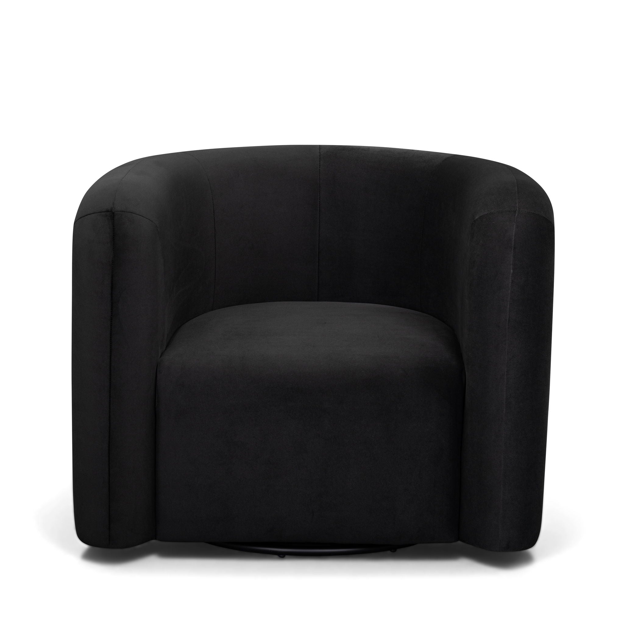 Curves - Velvet Swivel Accent Chair - Urban Living Furniture (Los Angeles, CA)