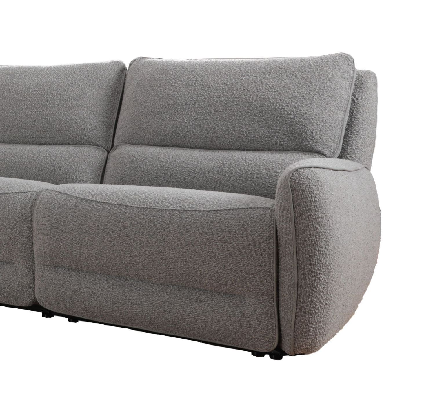 Stellar - Zero Gravity Power Right Arm Facing Recliner - Bloke Smoke - Urban Living Furniture (Los Angeles, CA)