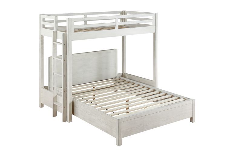 Celerina - Queen Bed - Weathered White - Urban Living Furniture (Los Angeles, CA)