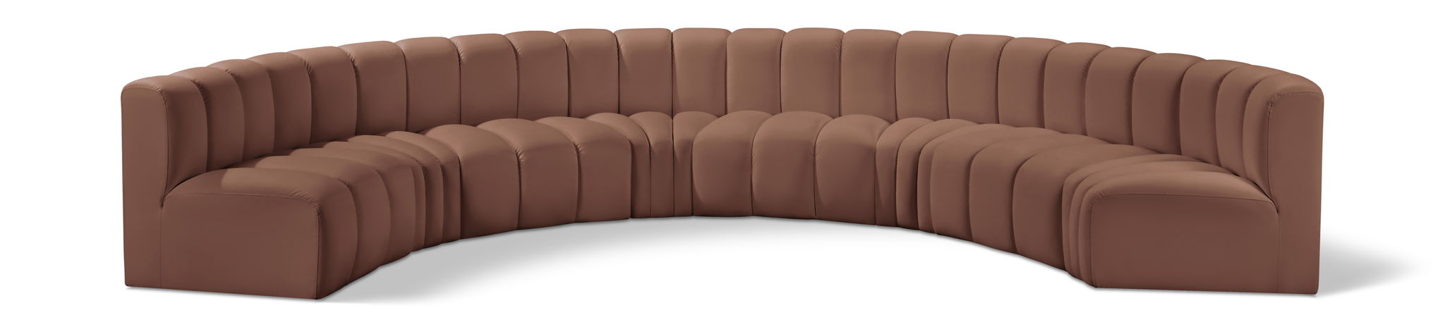 Arc - Faux Leather 8 Piece U-Shaped Modular Sofa - Urban Living Furniture (Los Angeles, CA)