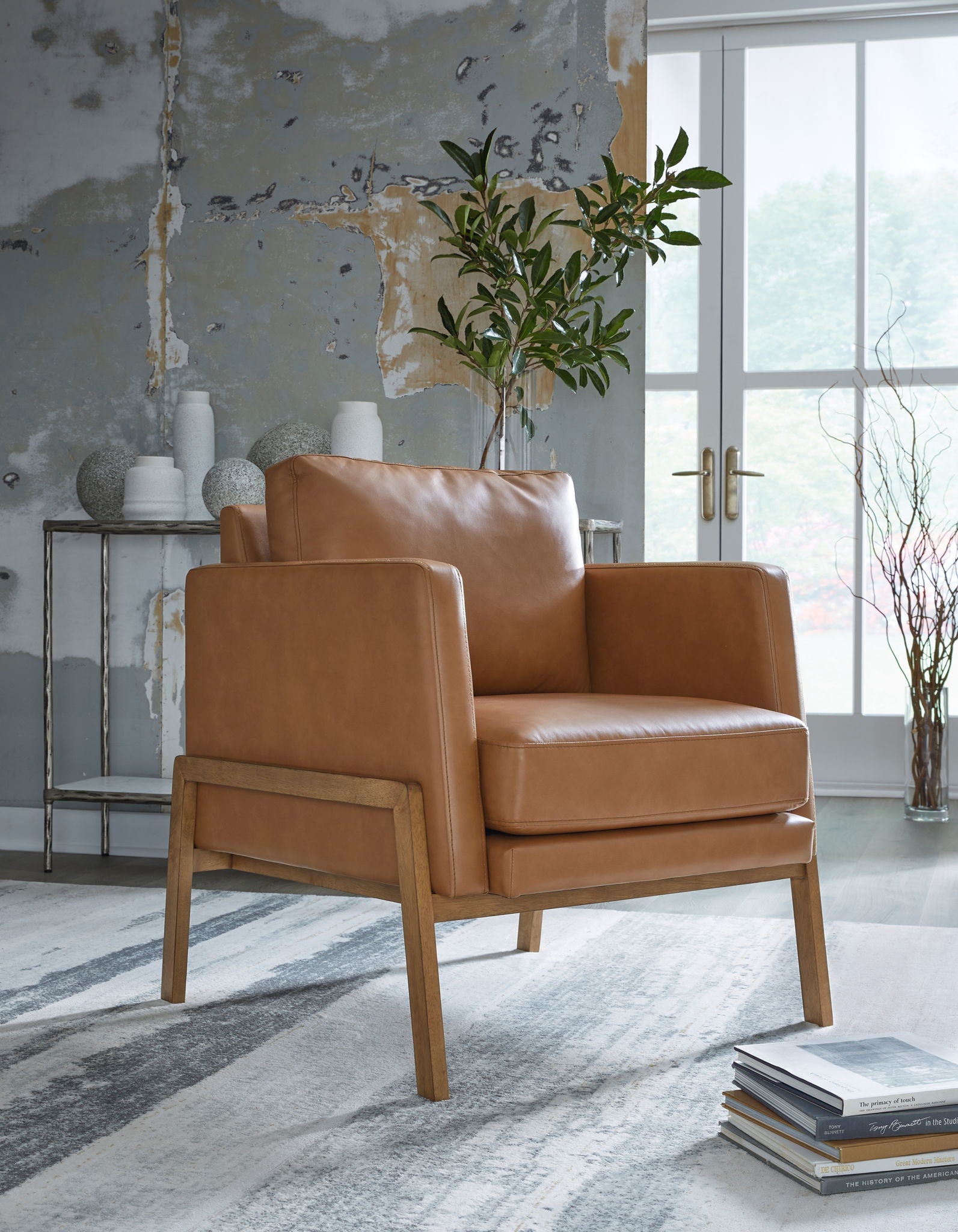 Numund - Caramel - Accent Chair - Urban Living Furniture (Los Angeles, CA)