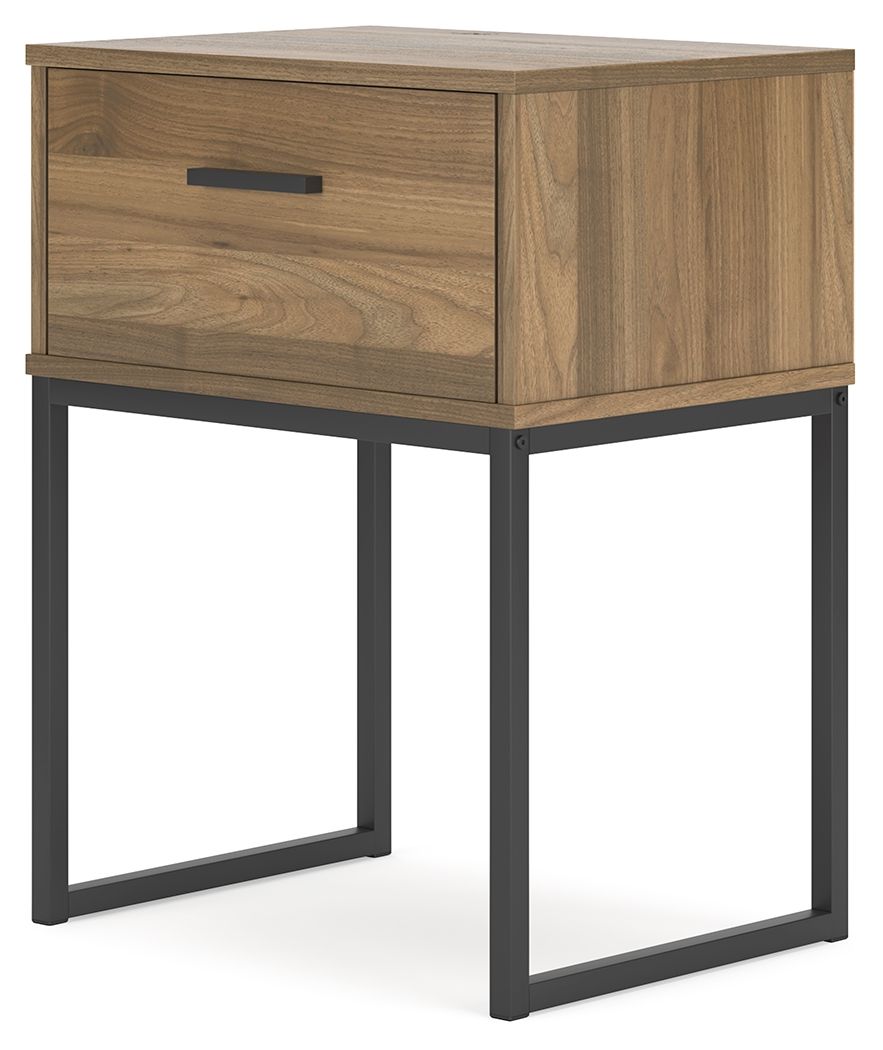 Deanlow - Honey - One Drawer Night Stand - Urban Living Furniture (Los Angeles, CA)