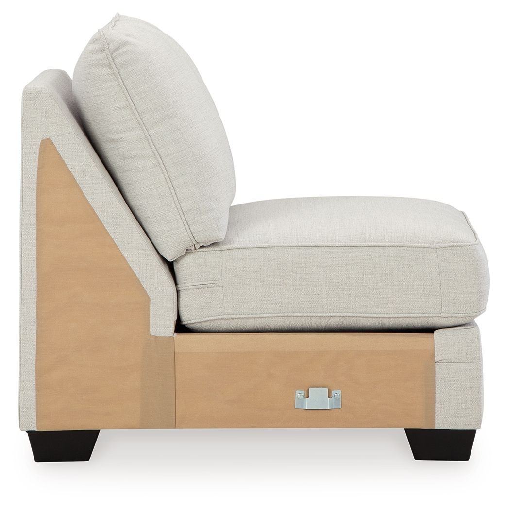 Huntsworth - Dove Gray - Armless Chair - Urban Living Furniture (Los Angeles, CA)