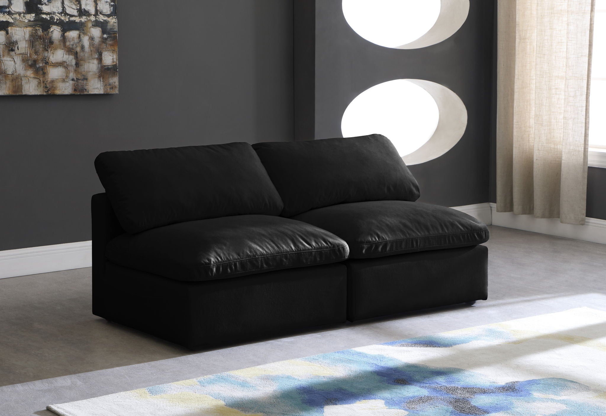 Plush - Modular Armless 2 Seat Sofa - Urban Living Furniture (Los Angeles, CA)