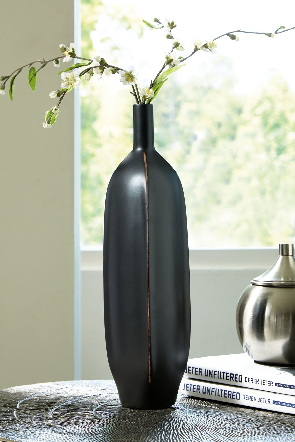 Rhaveney - Vase (Set of 3) - Large - Black - Urban Living Furniture (Los Angeles, CA)