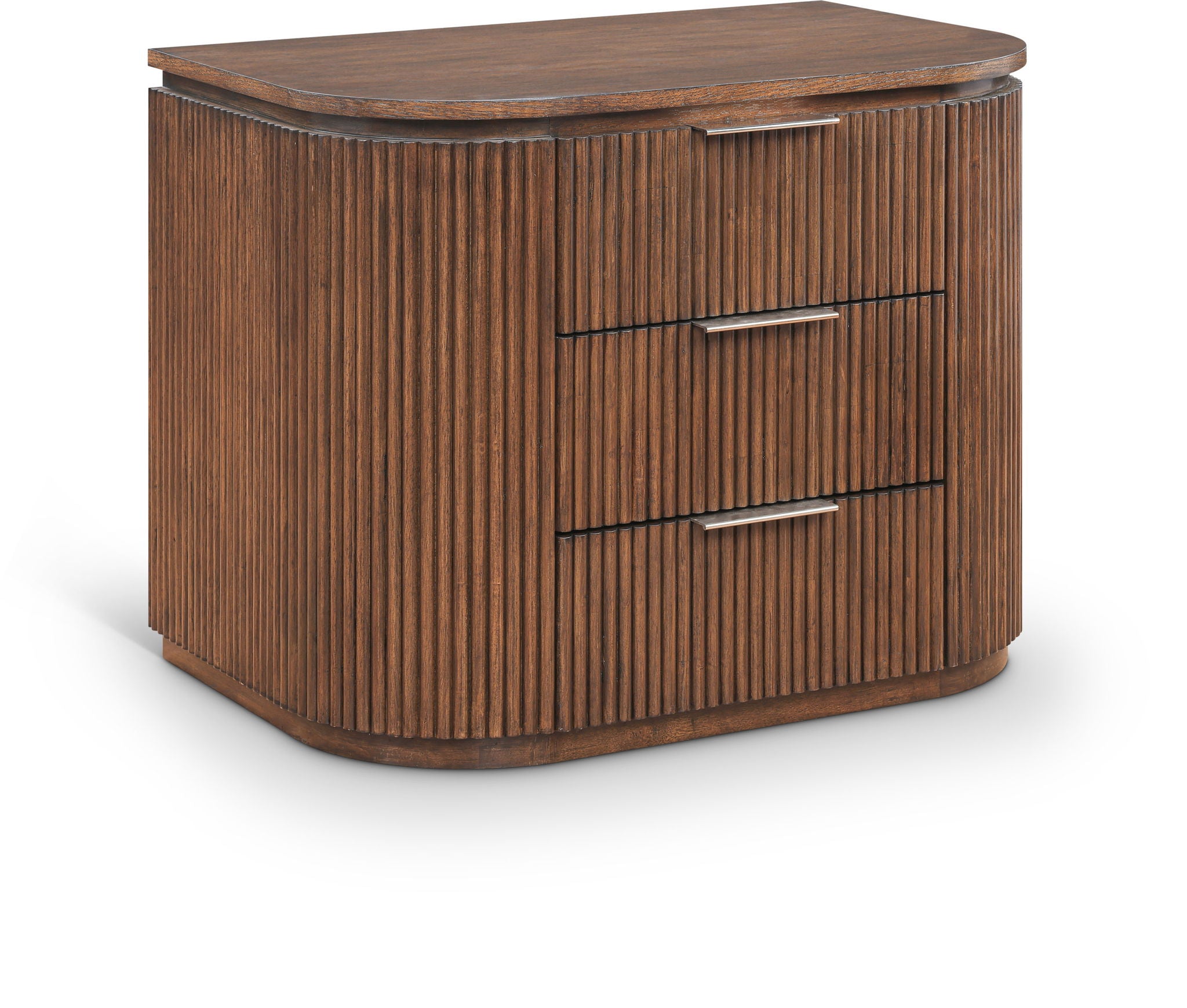 Astrid - Solid Wood And Oak Veneer Nightstand - Urban Living Furniture (Los Angeles, CA)