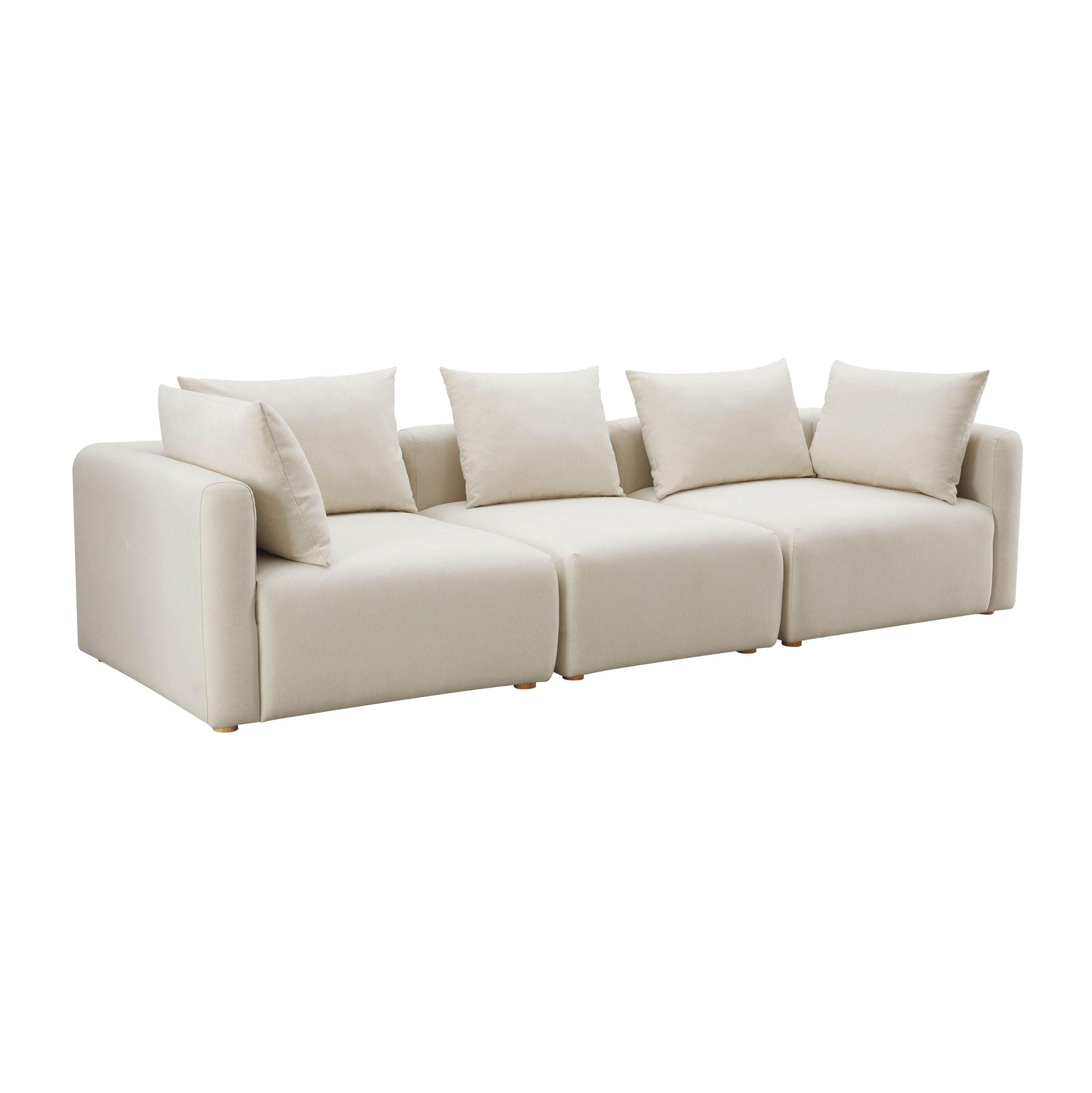 Hangover - Linen Sofa - Cream - Urban Living Furniture (Los Angeles, CA)