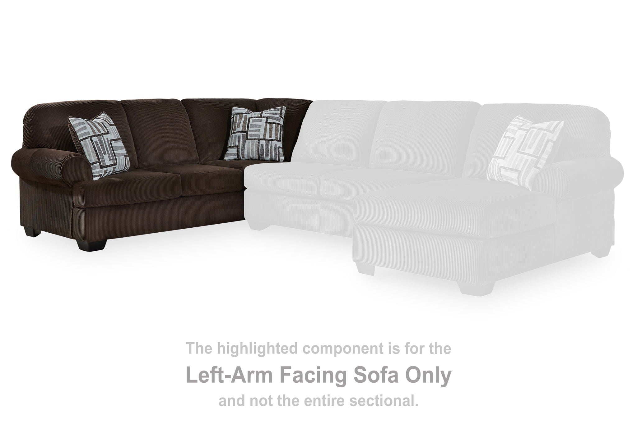 Kimlee - Chocolate - LAF Sofa - Urban Living Furniture (Los Angeles, CA)