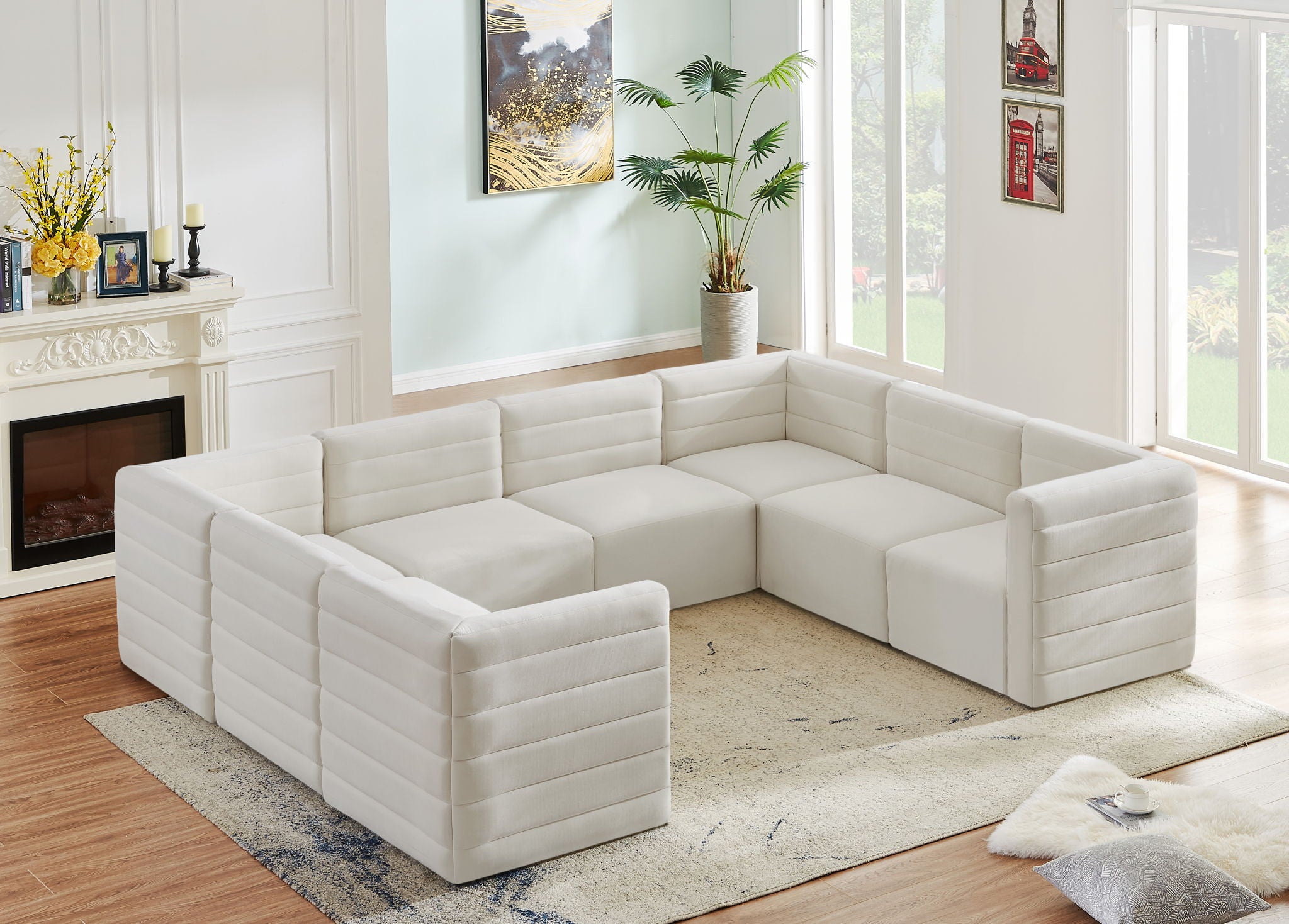Quincy - 8 Piece  Modular Sectional - Urban Living Furniture (Los Angeles, CA)