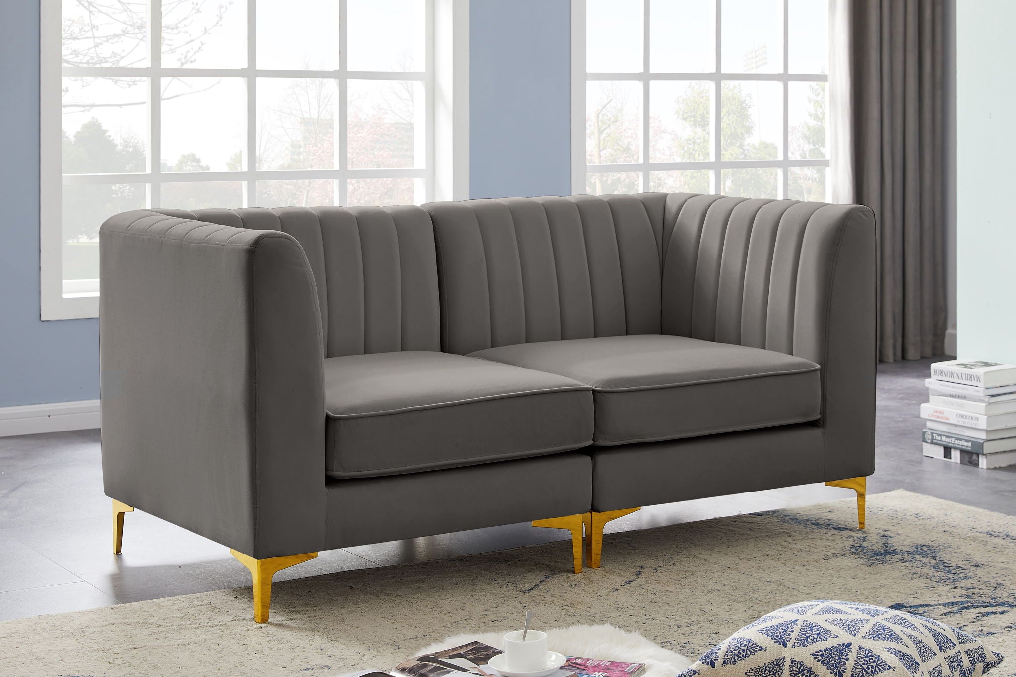 Alina - 2 Piece Modular Sectional - Urban Living Furniture (Los Angeles, CA)