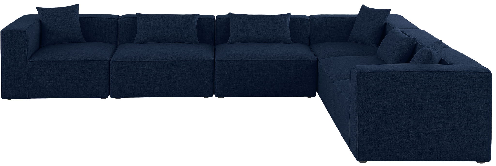 Cube - Linen 6 Piece Modular Corner Sectional - Urban Living Furniture (Los Angeles, CA)