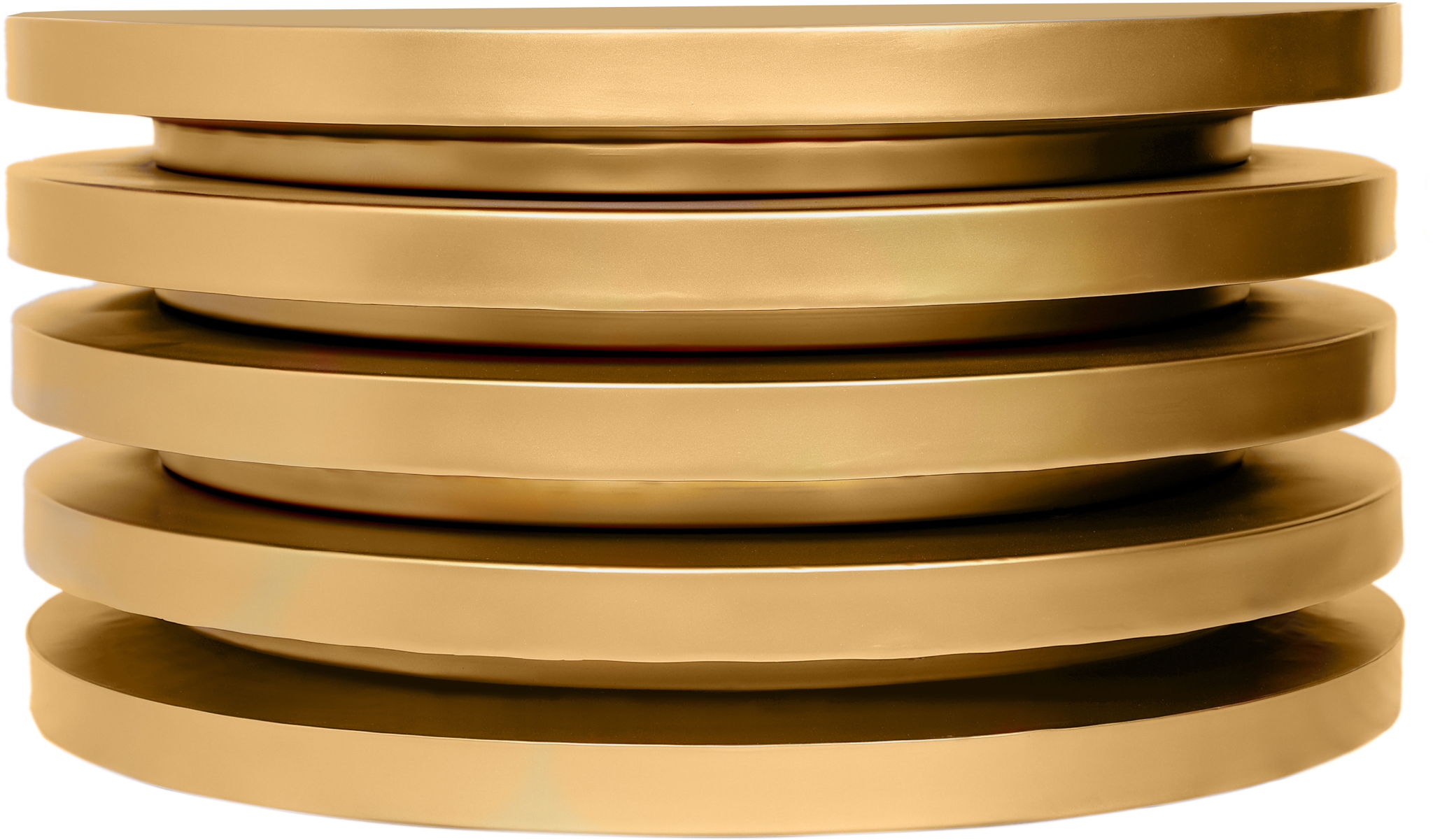 Levels - Coffee Table - Gold - Urban Living Furniture (Los Angeles, CA)