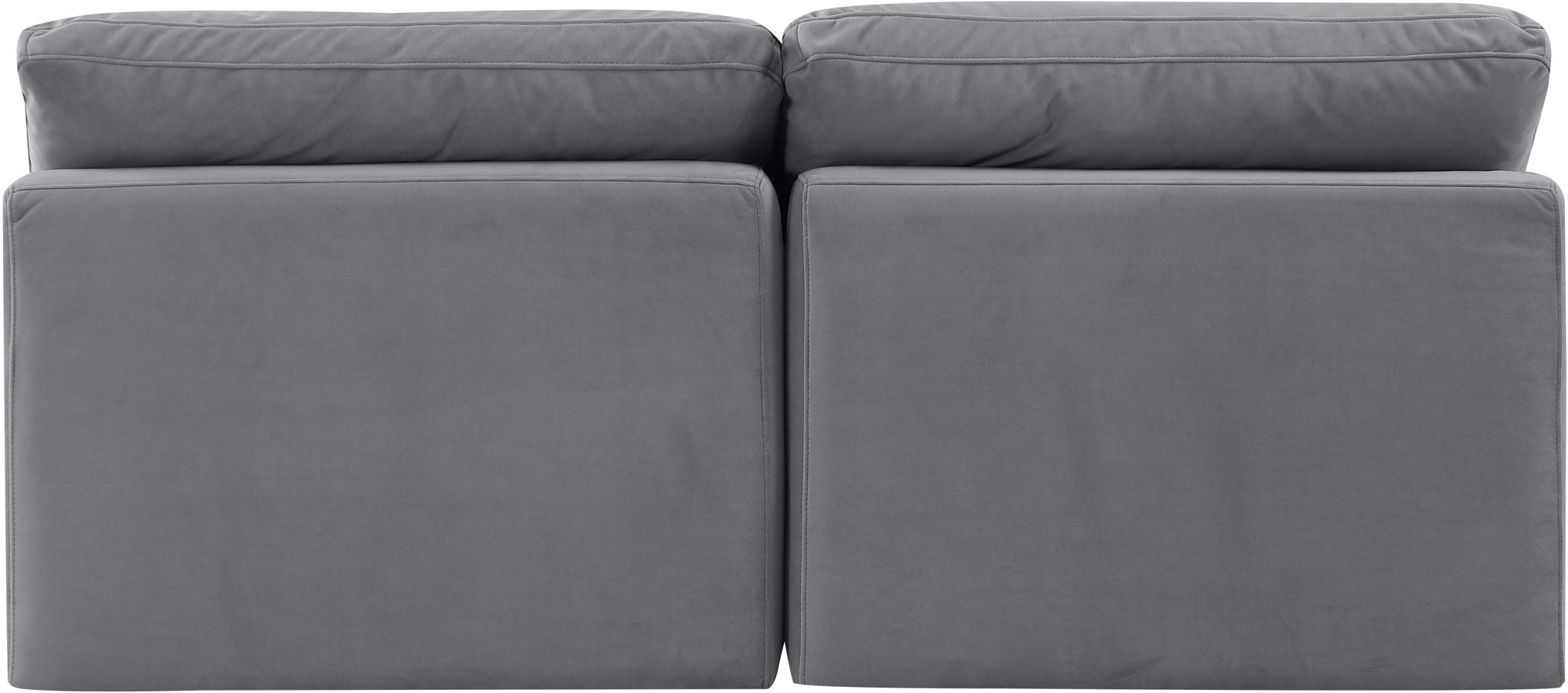 Indulge - Velvet 2 Seat Modular Armless Sofa - Urban Living Furniture (Los Angeles, CA)