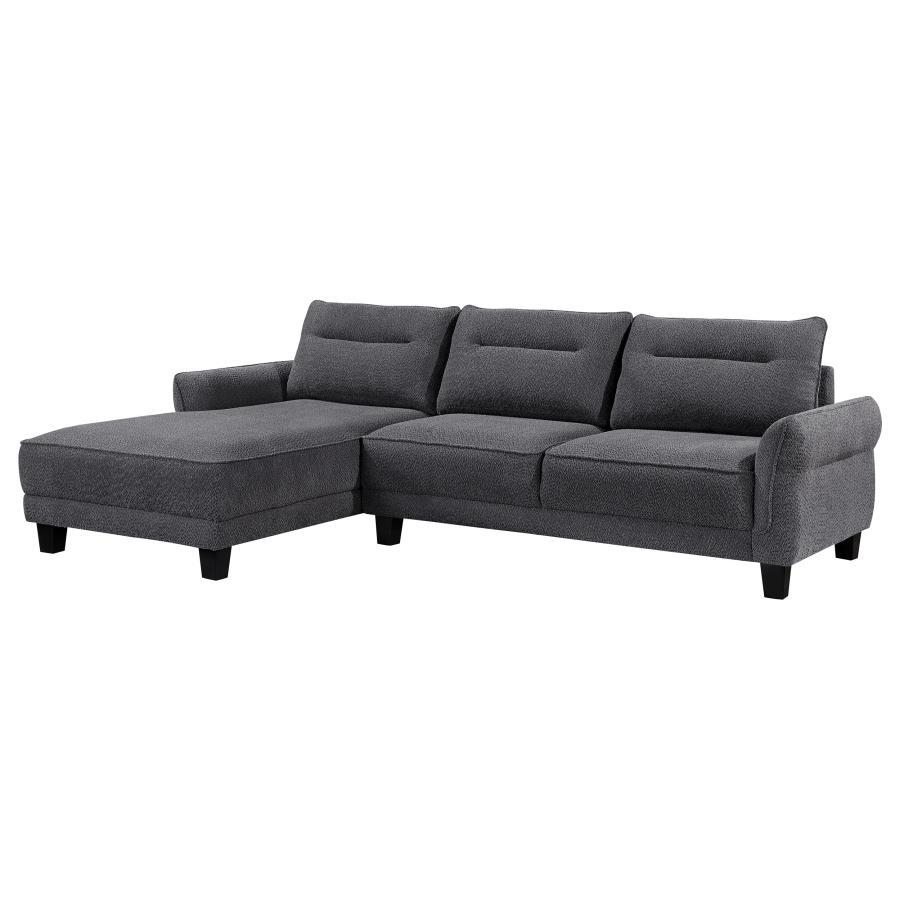 Caspian - RAF Loveseat, Box 2 of 2 - Gray - Urban Living Furniture (Los Angeles, CA)