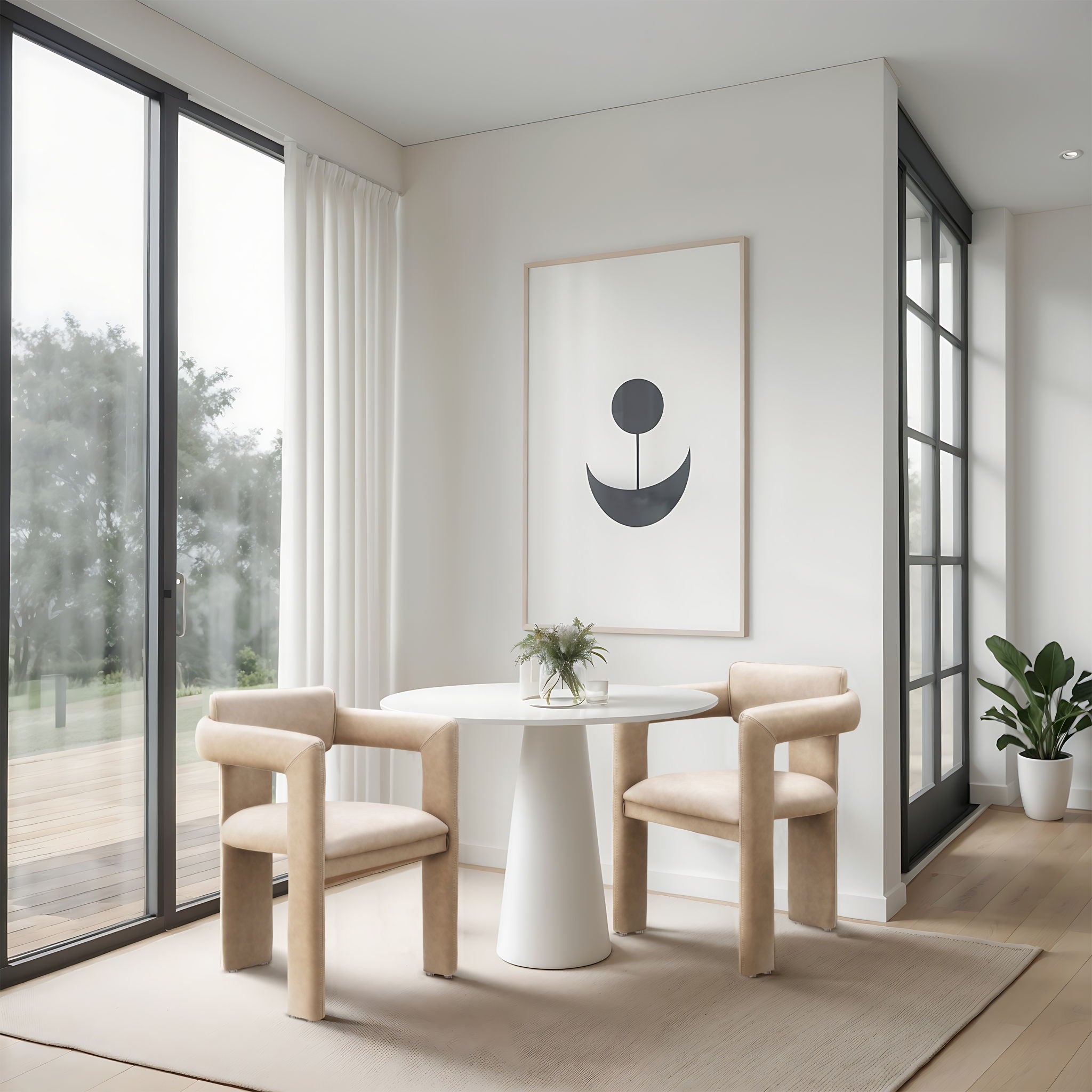 Brenda - Faux Leather Dining Chair (Set of 2) - Urban Living Furniture (Los Angeles, CA)