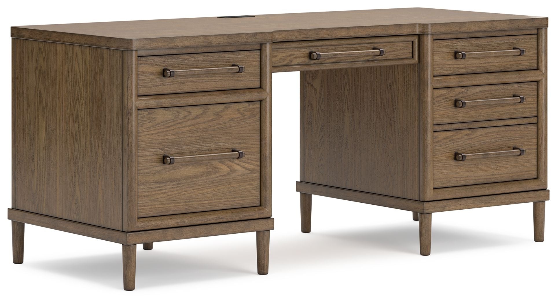 Roanhowe - Brown - Home Office Desk - Urban Living Furniture (Los Angeles, CA)
