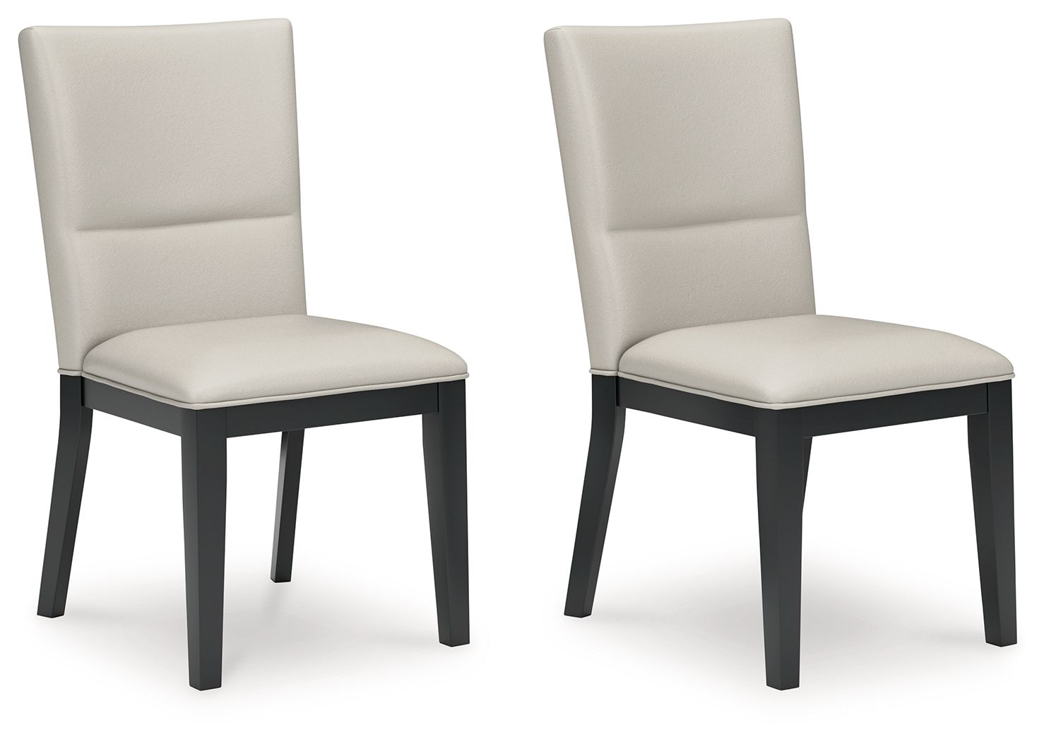 Glinari - Taupe / Black - Dining Upholstered Side Chair (Set of 2) - Urban Living Furniture (Los Angeles, CA)