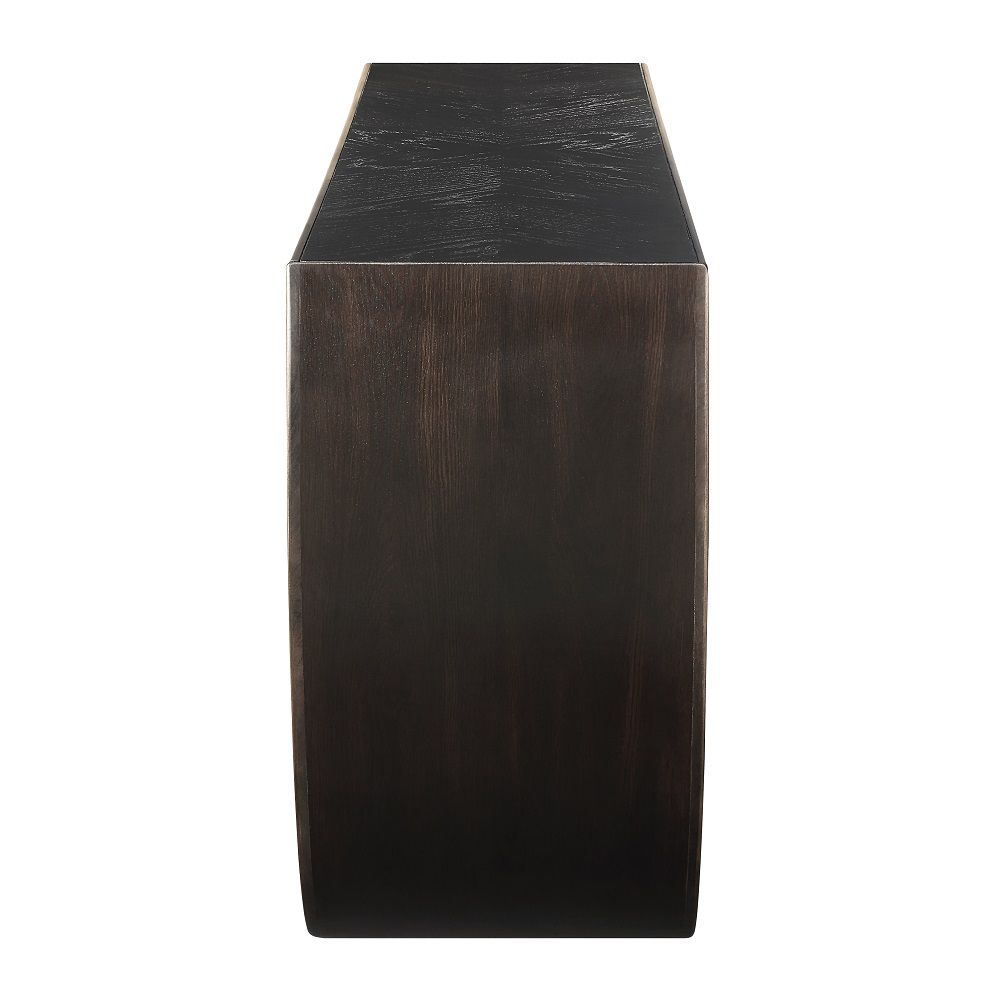 Maceo - Console Table - Black & Gold - Urban Living Furniture (Los Angeles, CA)