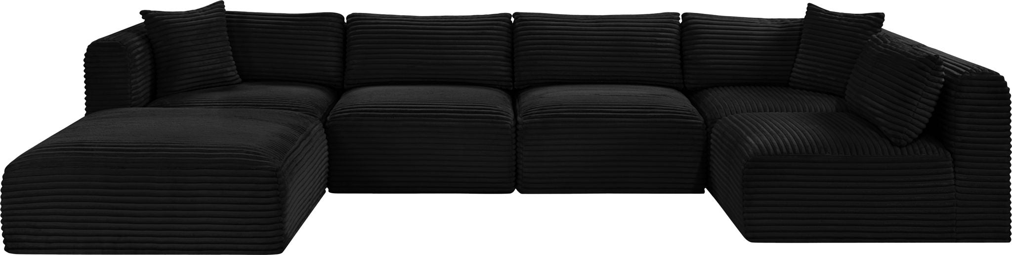Shaggy - 6 Piece Modular U-Shaped Sectional - Urban Living Furniture (Los Angeles, CA)