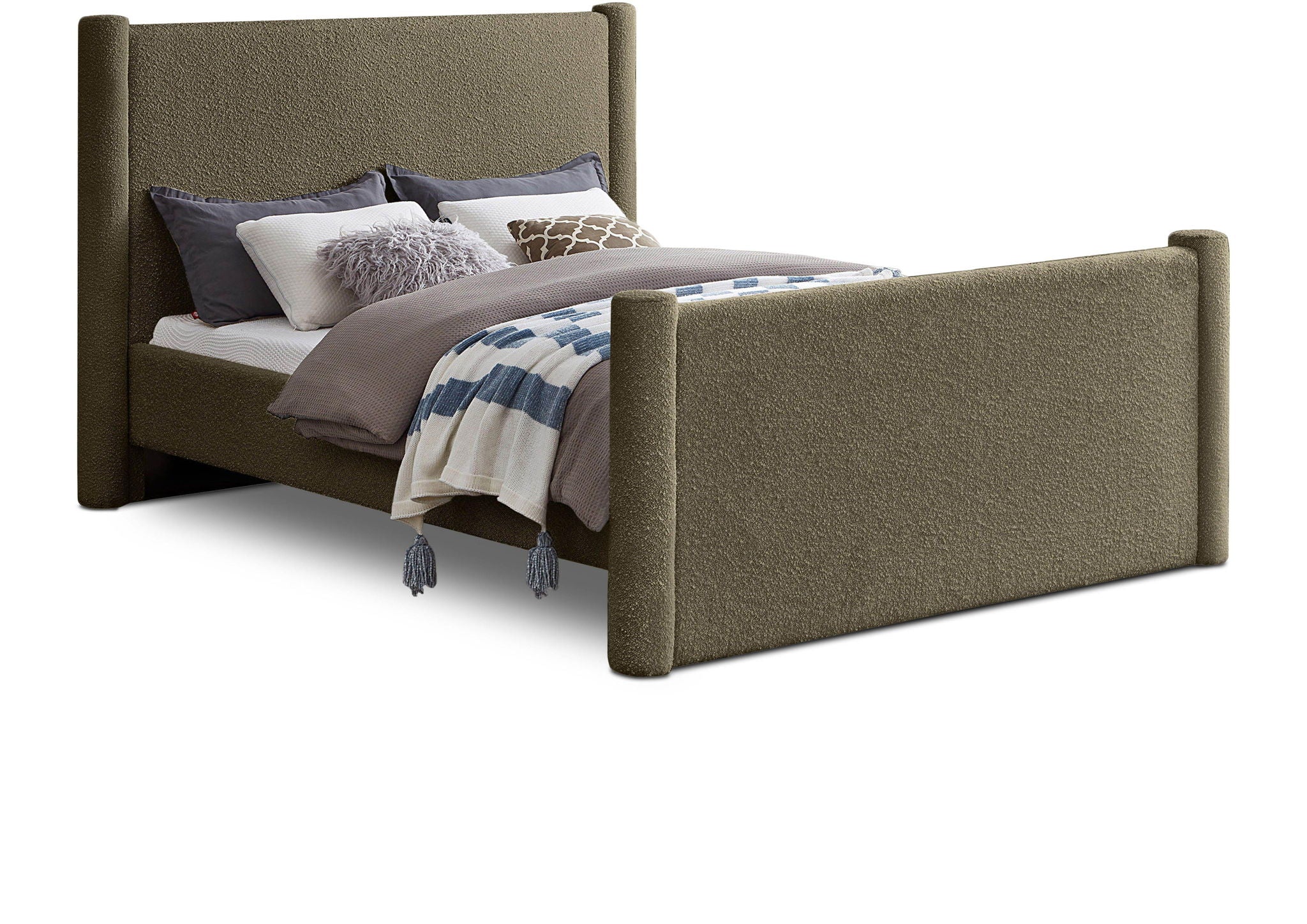 Elias - Boucle Bed - Urban Living Furniture (Los Angeles, CA)