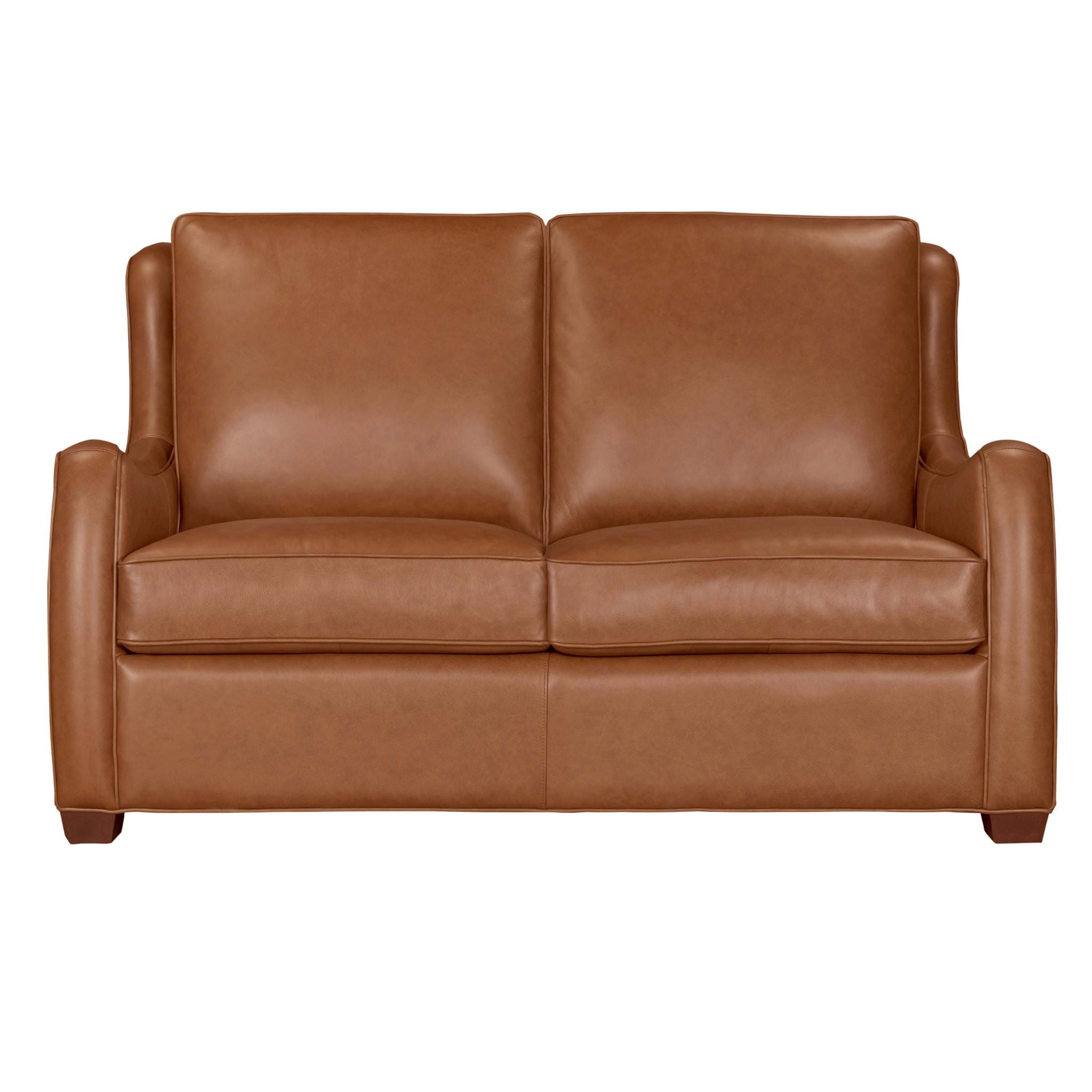 Channing - Stationary Loveseat - Renaissance Cinnamon