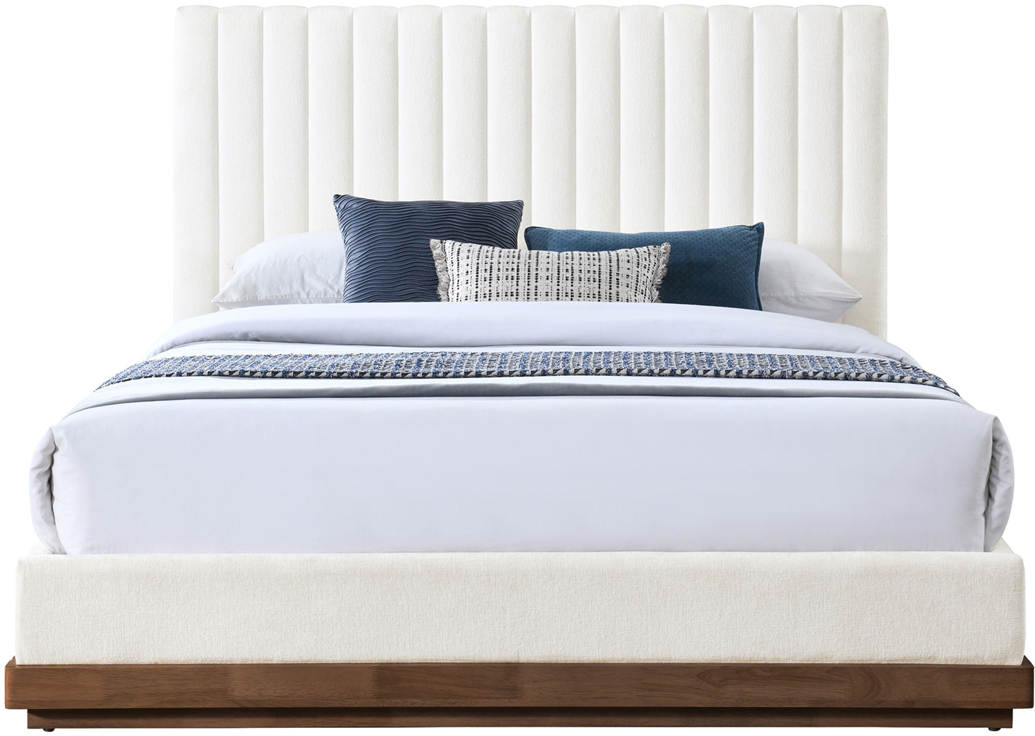 Emmet - Bed - Dark Brown Base - Urban Living Furniture (Los Angeles, CA)
