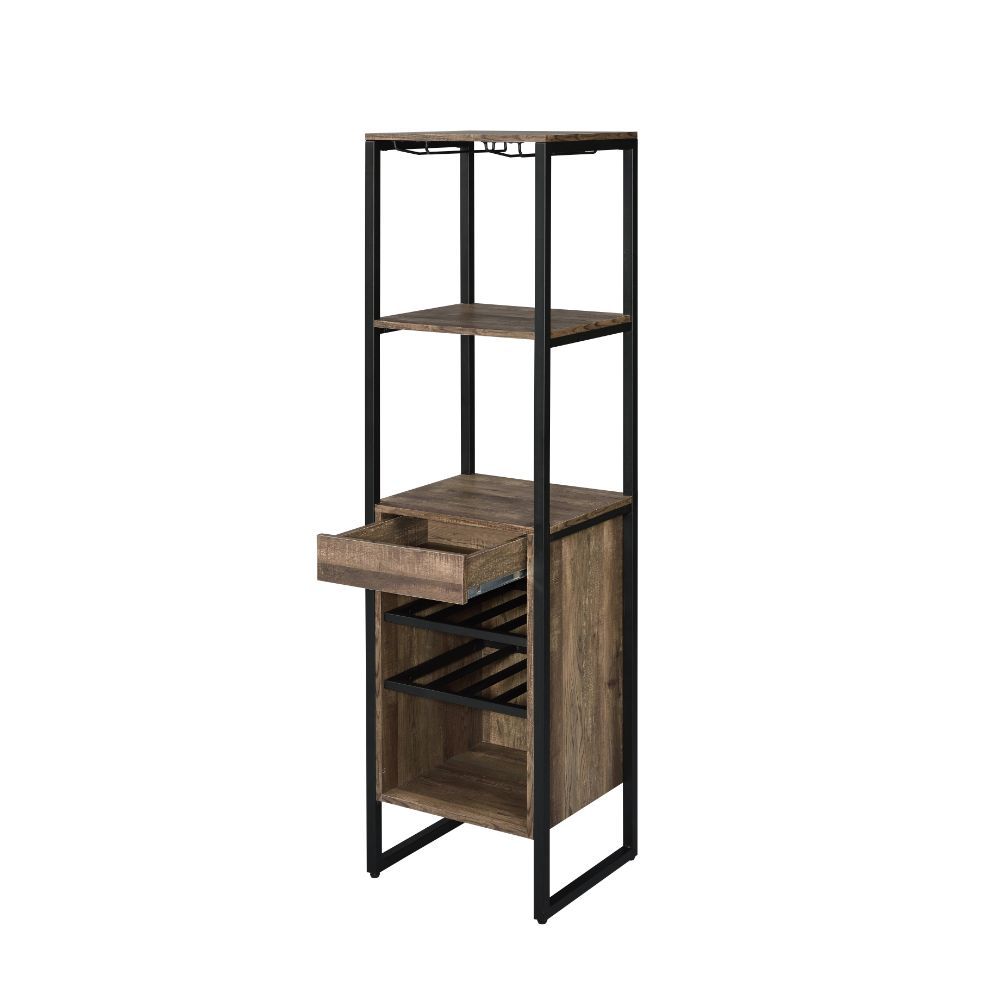 Narik - Wine Rack - Weathered Oak - Urban Living Furniture (Los Angeles, CA)