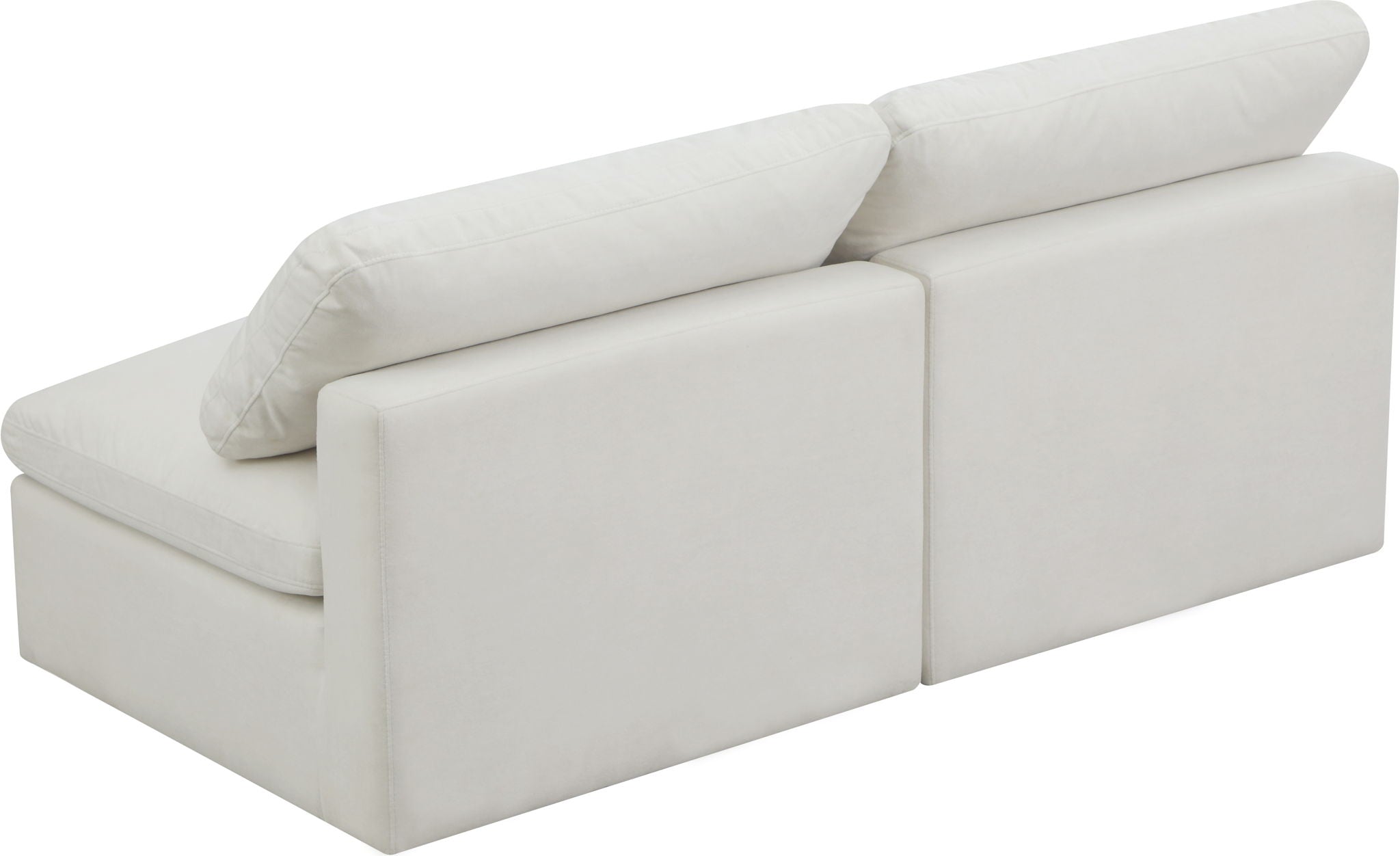 Plush - Modular Armless 2 Seat Sofa - Urban Living Furniture (Los Angeles, CA)