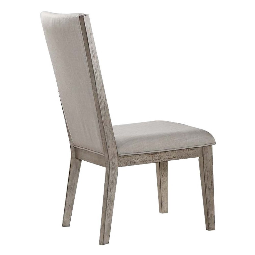 Rocky - Side Chair (Set of 2) - Fabric & Gray Oak - Urban Living Furniture (Los Angeles, CA)
