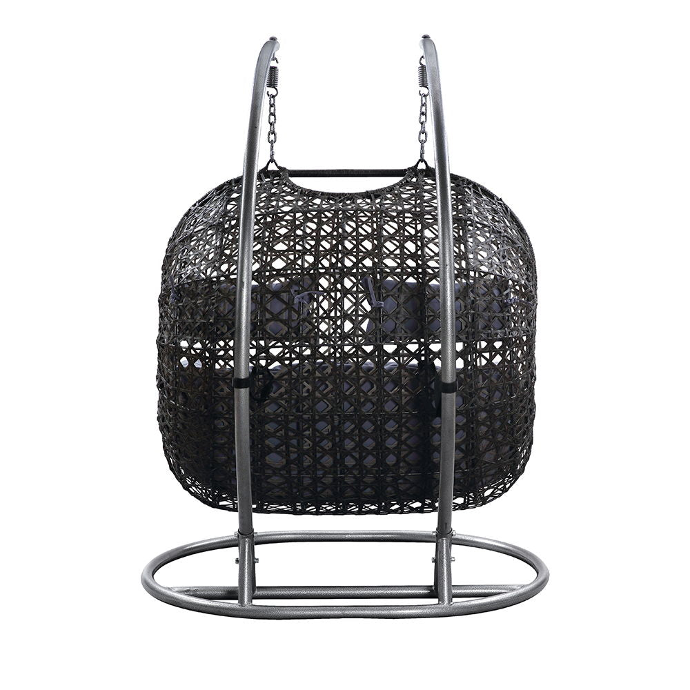 Vasant - 52" Hanging Chair - Fabric & Wicker - Urban Living Furniture (Los Angeles, CA)