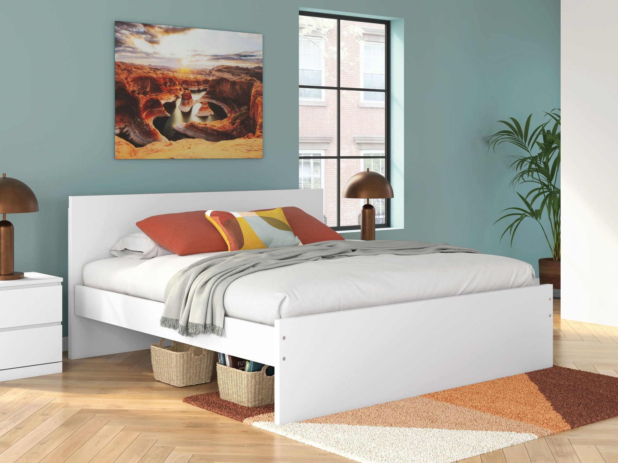 Onita - Panel Platform Bed - Urban Living Furniture (Los Angeles, CA)