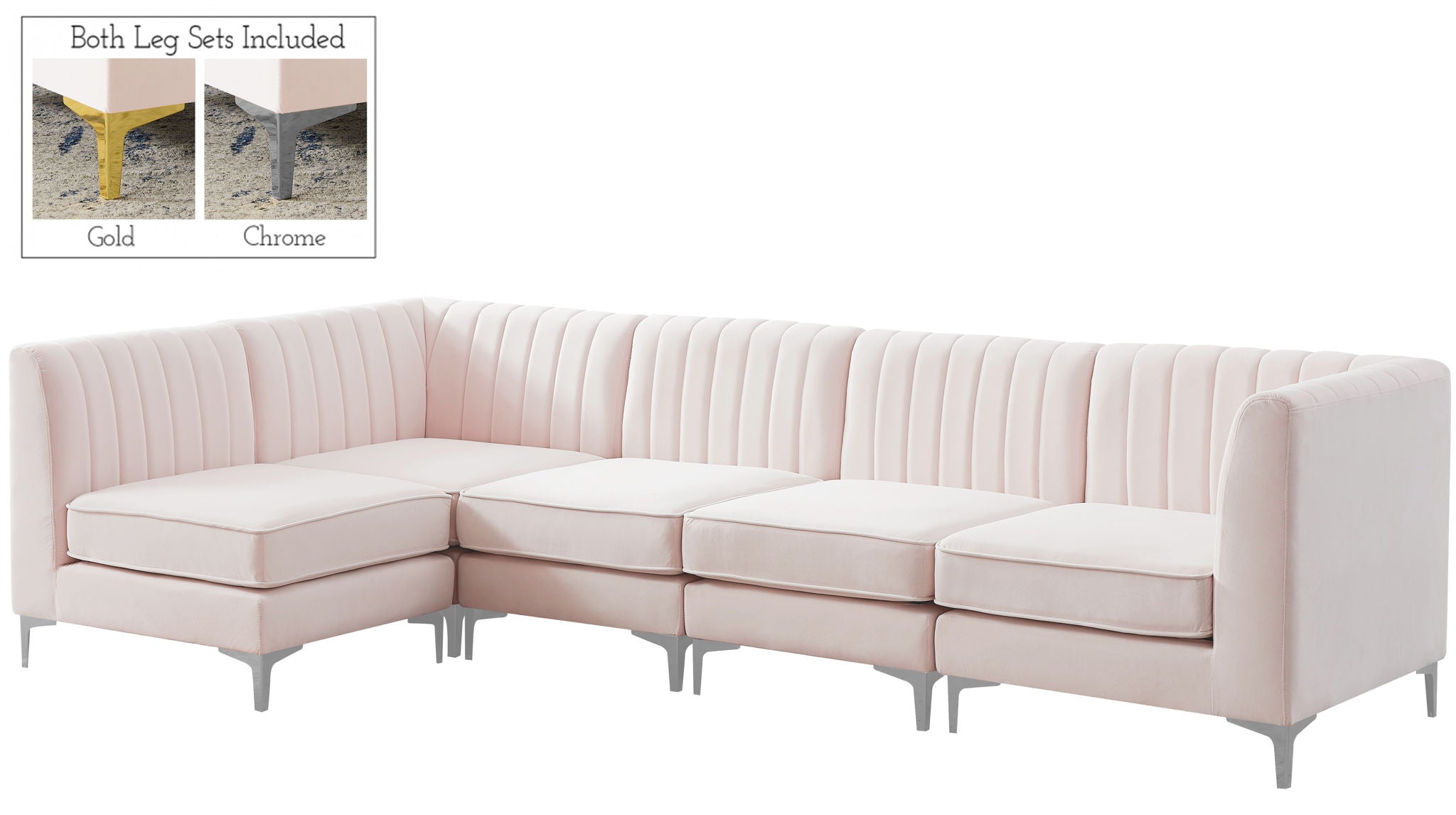 Alina - 5 Piece Modular Sectional - Urban Living Furniture (Los Angeles, CA)