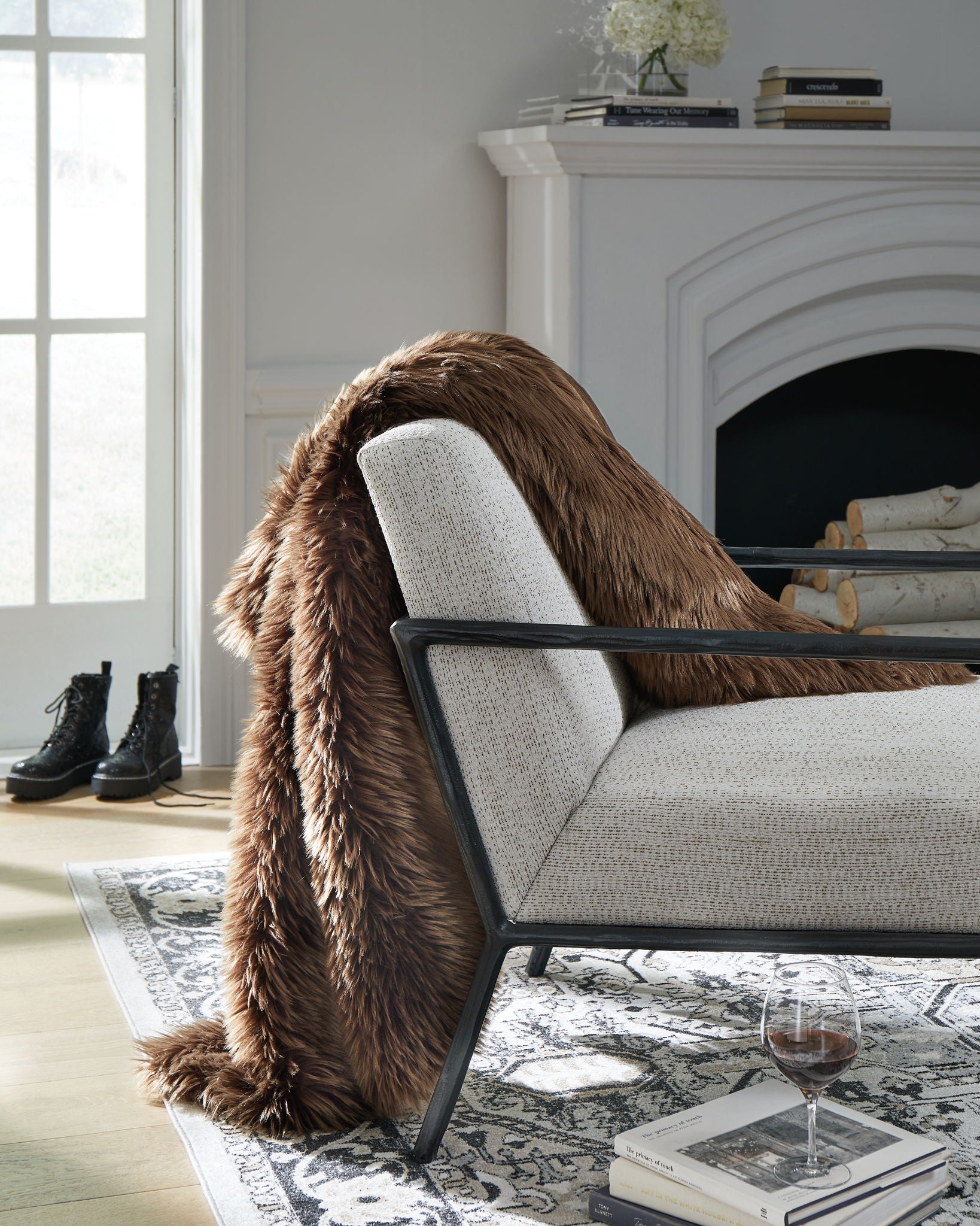 Bellethrone - Throw (Set of 3) - Brown - Urban Living Furniture (Los Angeles, CA)