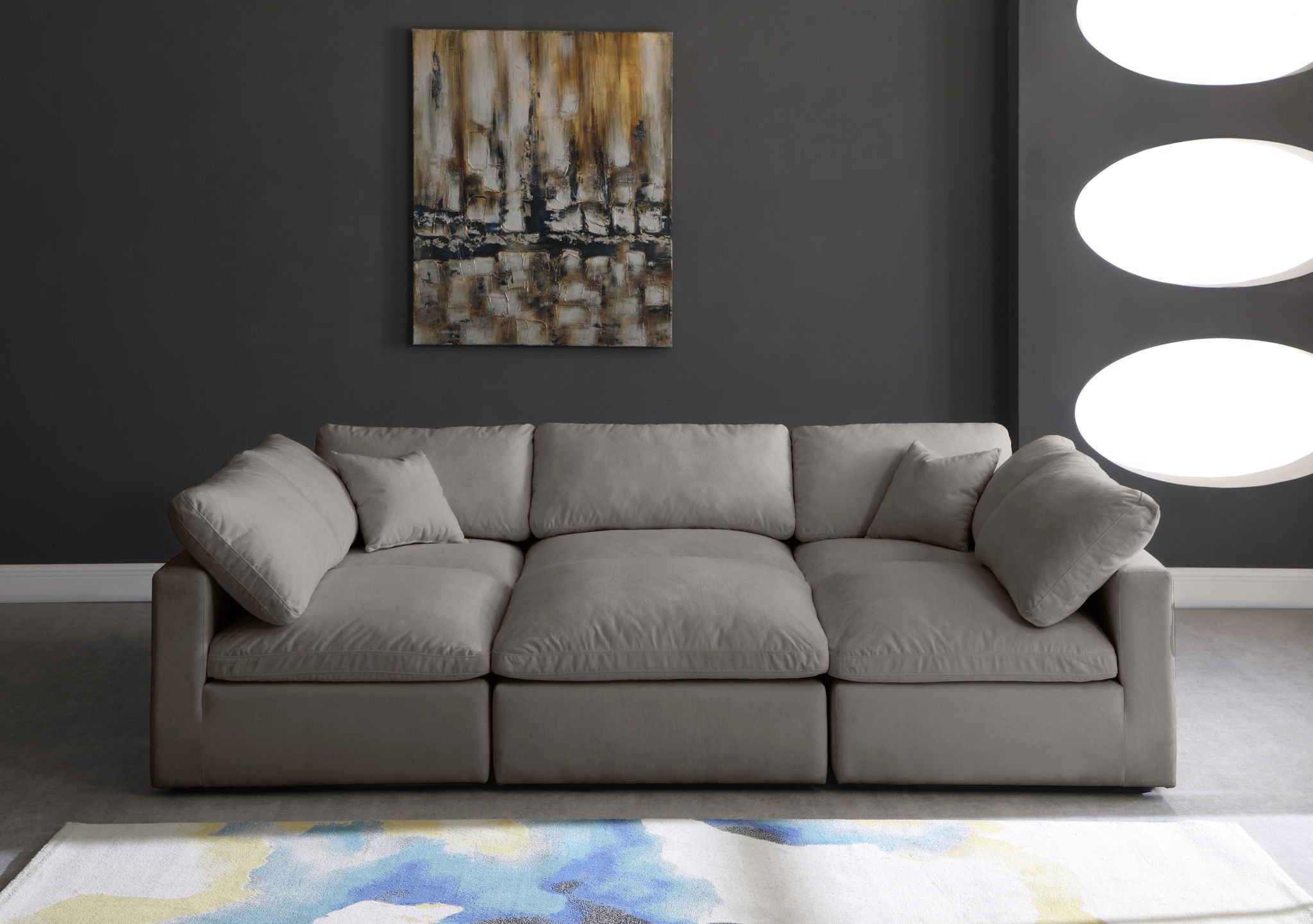 Plush - 6 Piece Modular Sectional - Urban Living Furniture (Los Angeles, CA)
