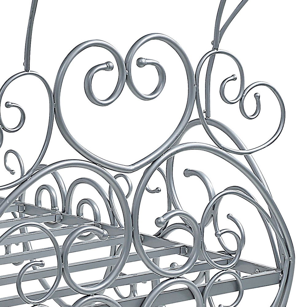 Priya - Twin Bed With Canopy - Silver - Urban Living Furniture (Los Angeles, CA)