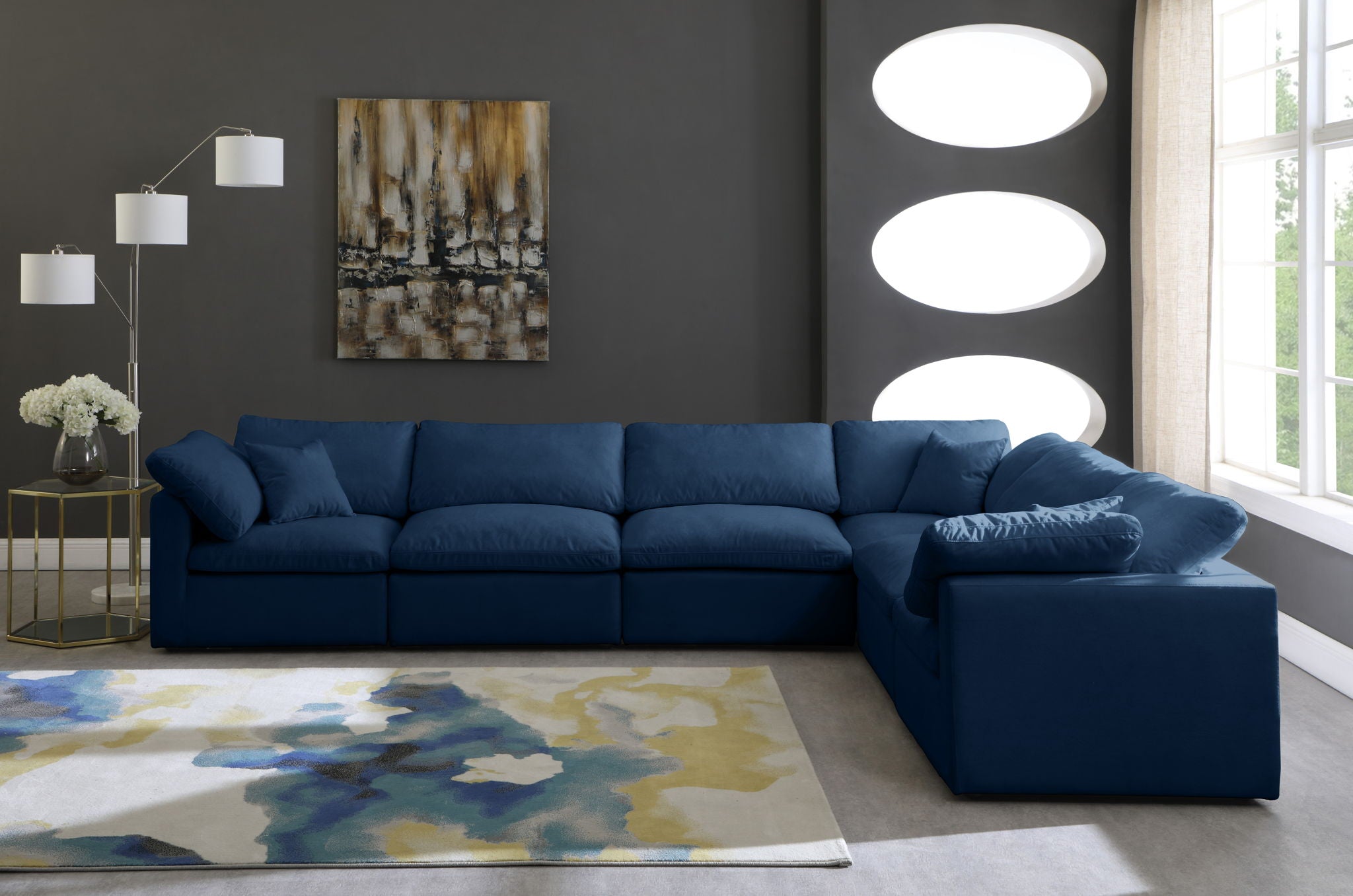 Plush - 6 Piece Modular Sectional - Urban Living Furniture (Los Angeles, CA)