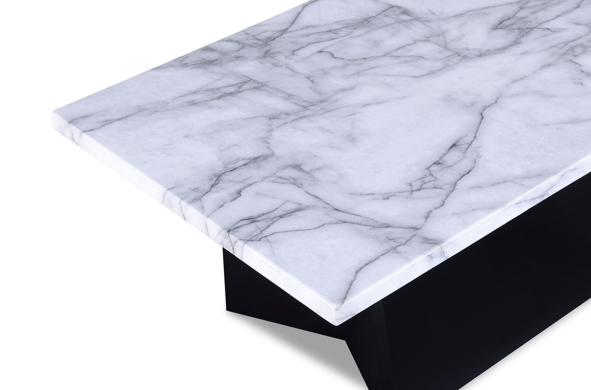 Adea - Faux Marble Top For 4226 Base - Black & White - Urban Living Furniture (Los Angeles, CA)