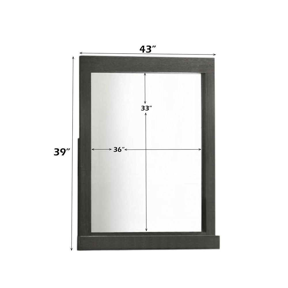 Lantha - Mirror - Gray Oak - Urban Living Furniture (Los Angeles, CA)